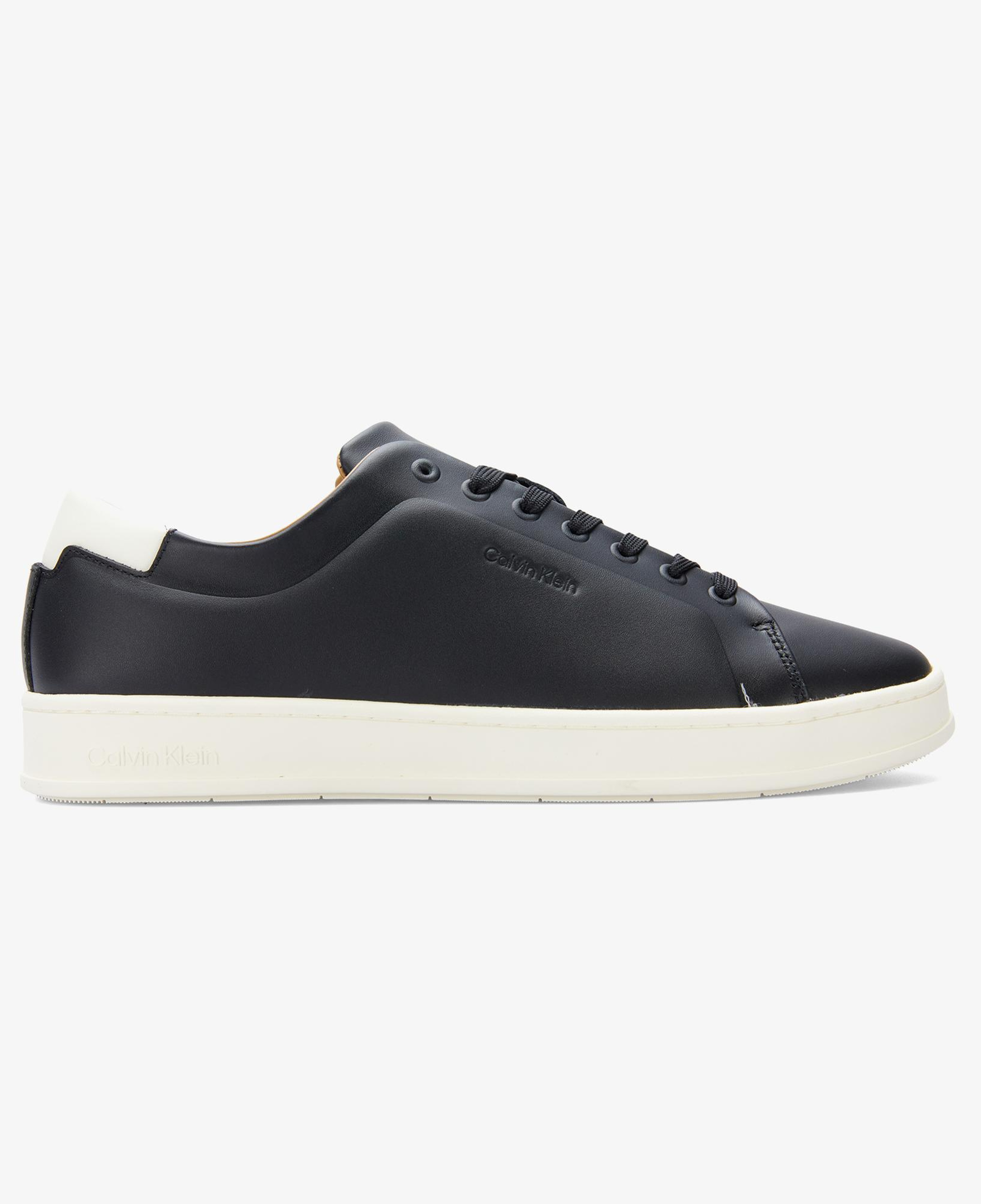 Calvin Klein Pure Low Lace Up Cupsole Erkek Siyah Sneaker