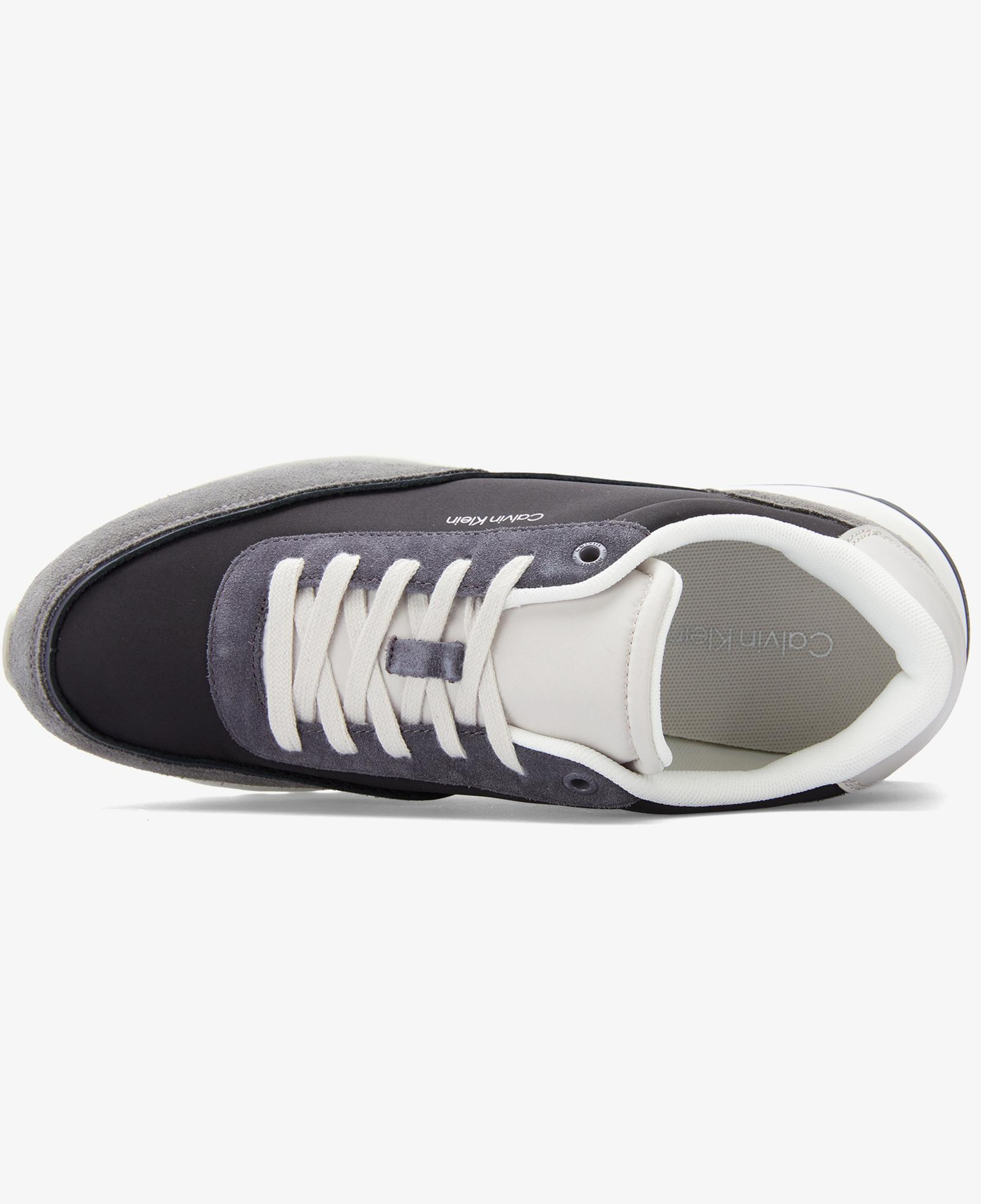 Calvin Klein Low Top Lace Up Repreve Mix Erkek Gri Sneaker