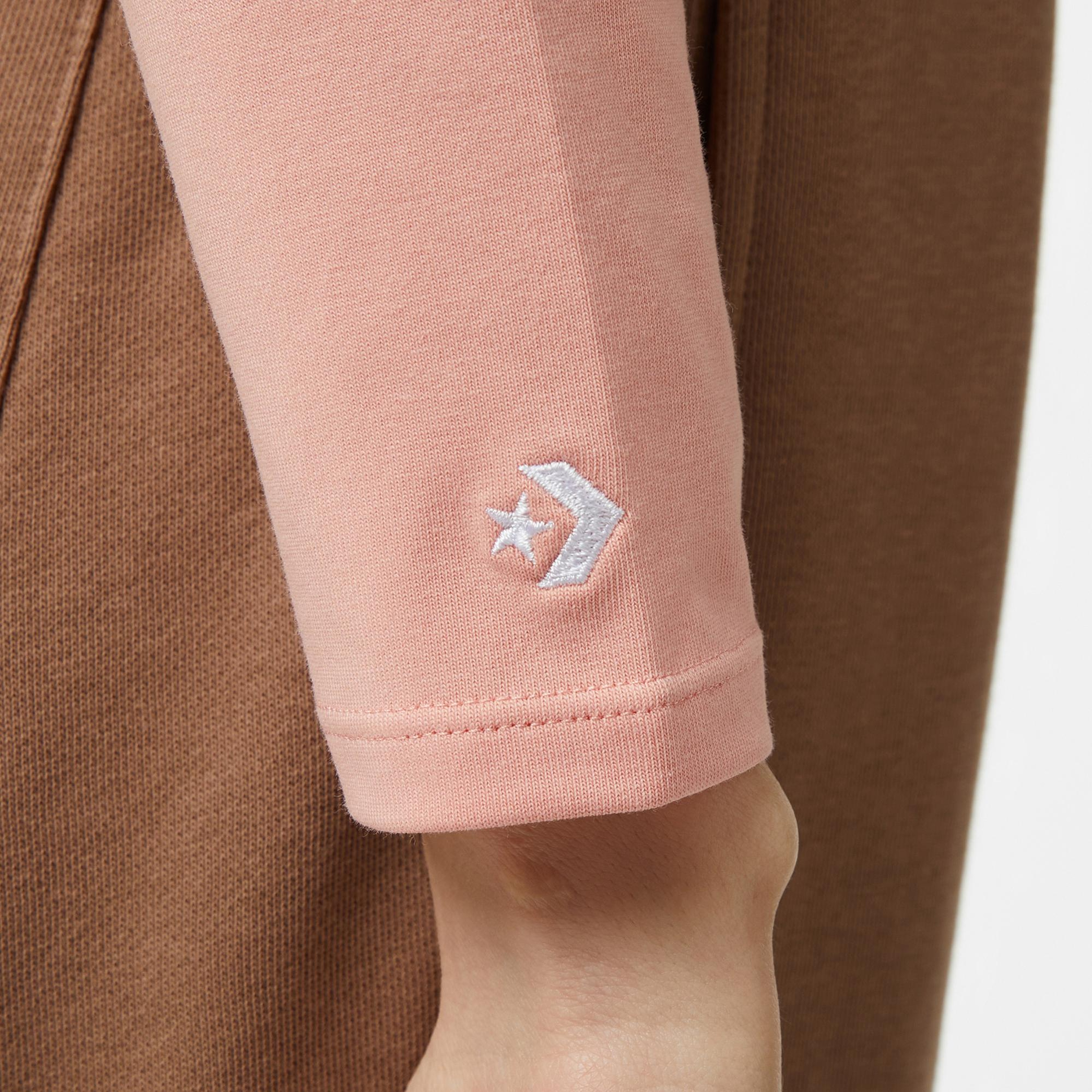 Converse Kadın Uzun Kollu Pembe T-Shirt