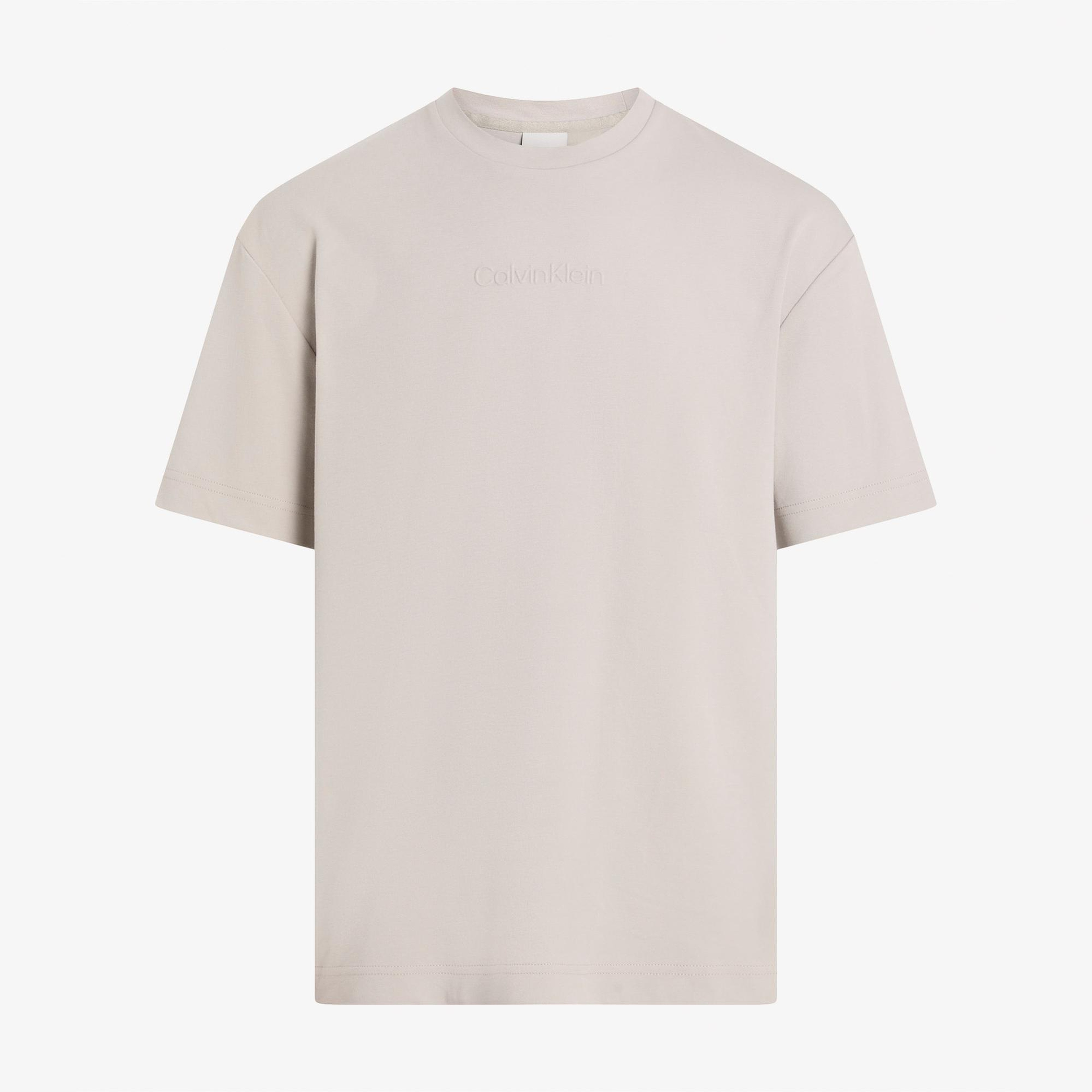 Calvin Klein Erkek Gri T-Shirt