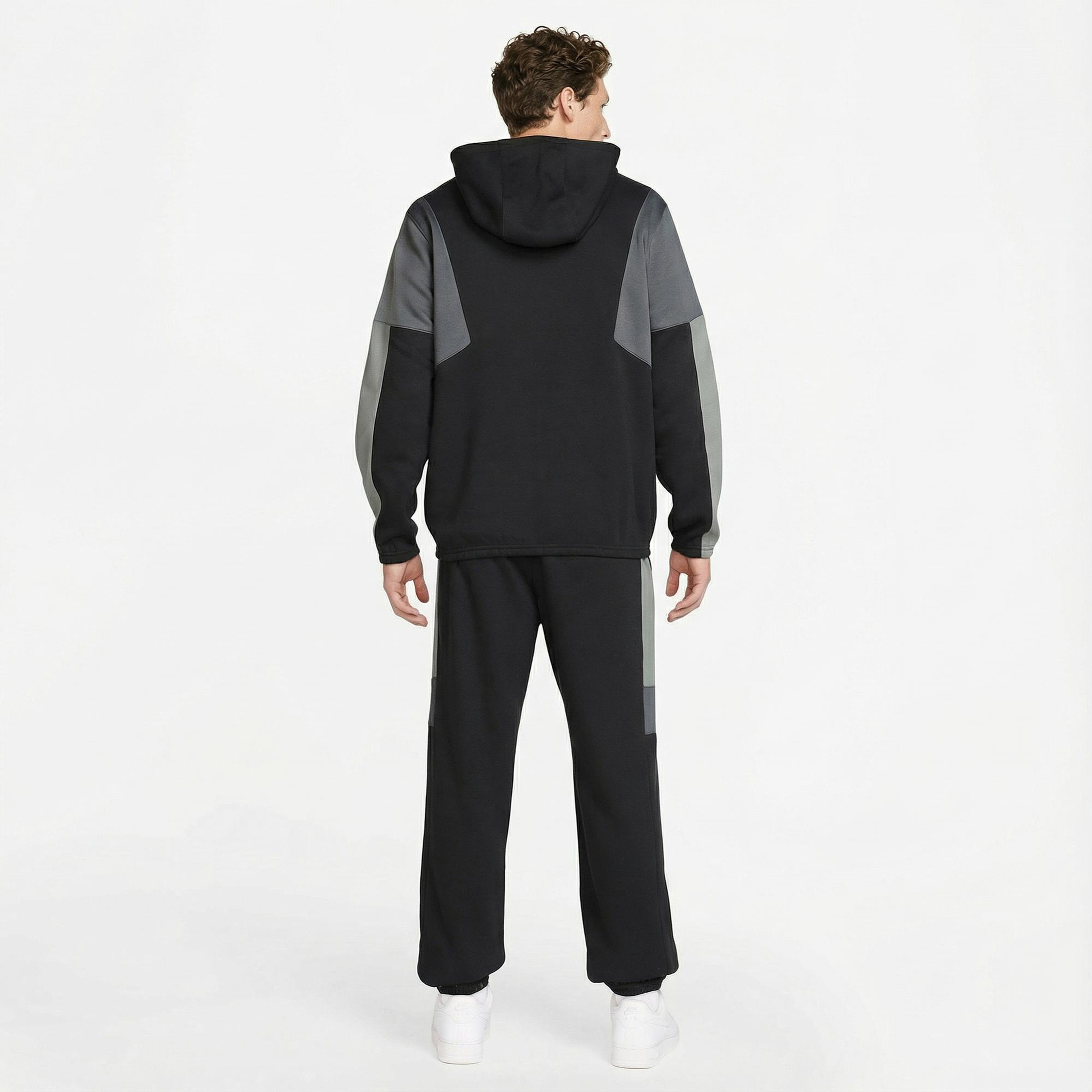 Nike Fleece Track Erkek Siyah Eşofman Takımı