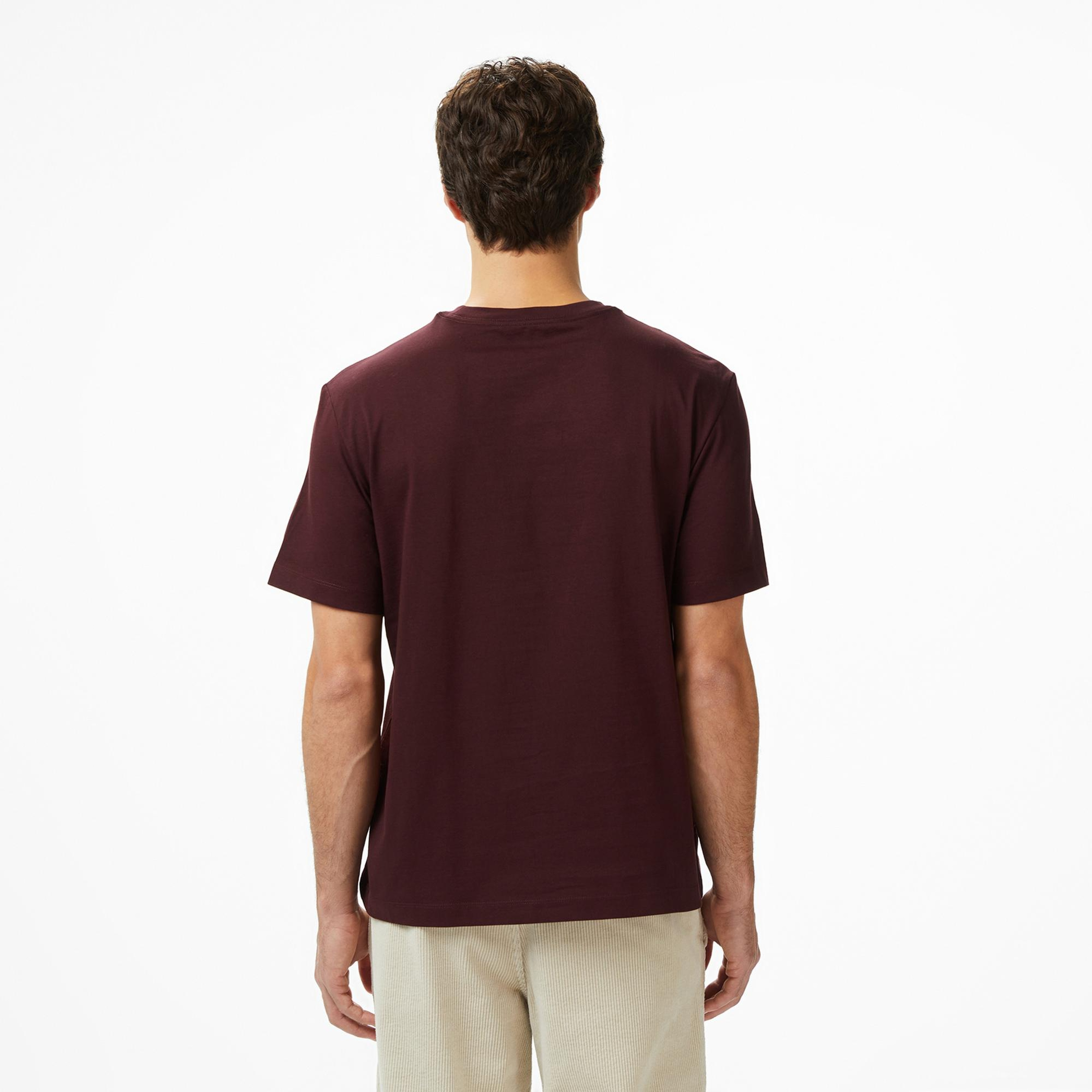 Calvin Klein Hero Monologo Erkek Bordo T-Shirt