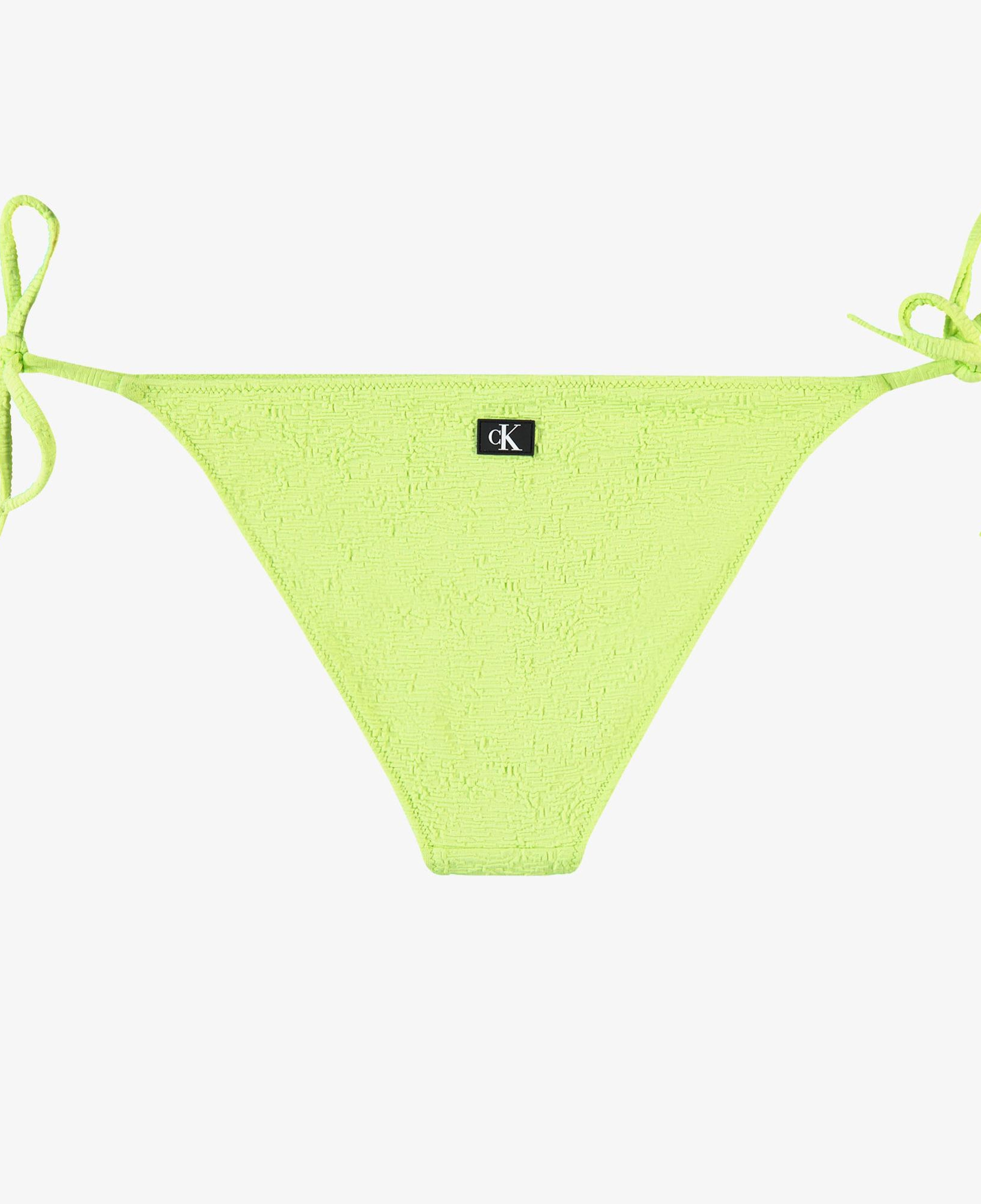 Calvin Klein Monogram Texture Kadın Yeşil Bikini Altı