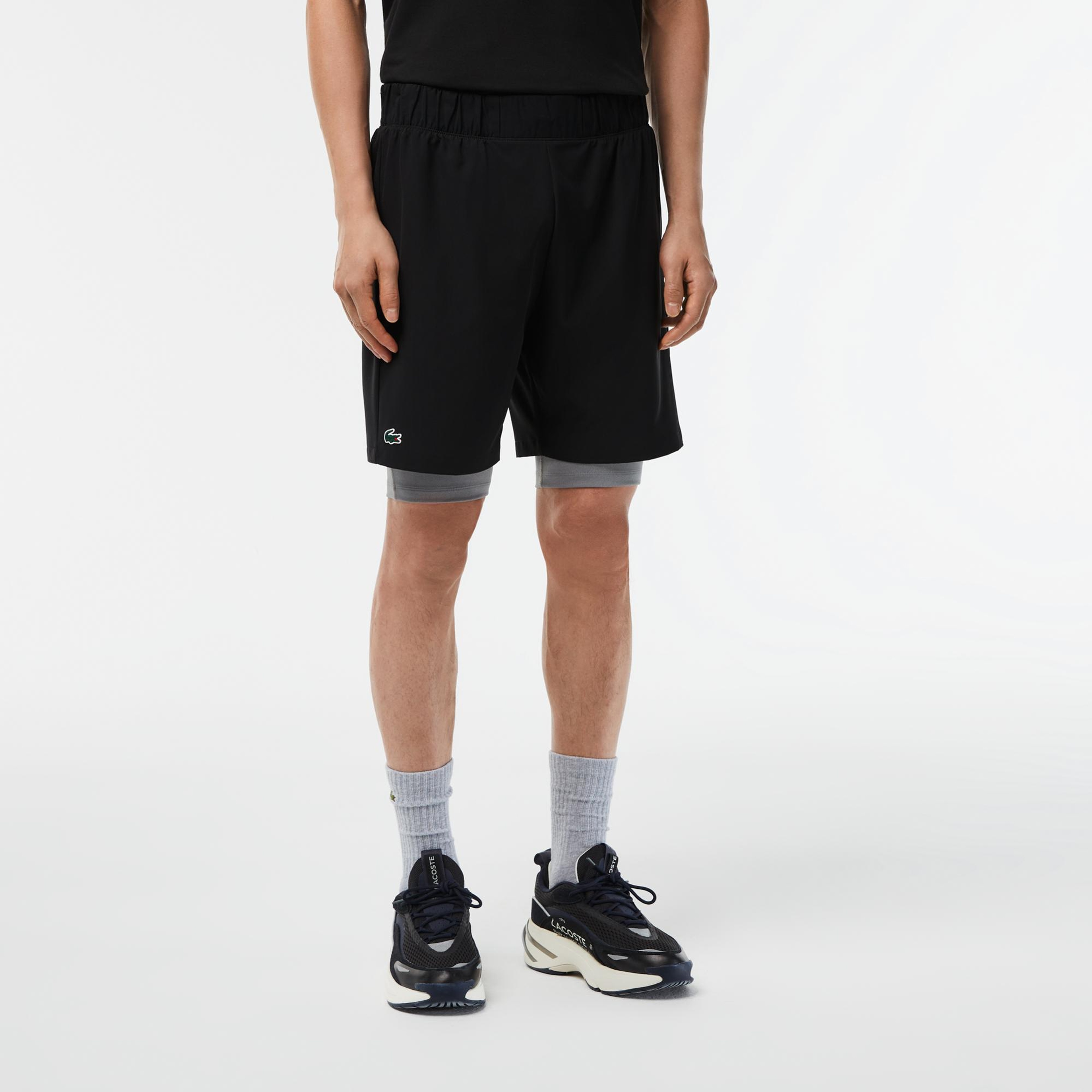 Lacoste Erkek Regular Fit Siyah Şort