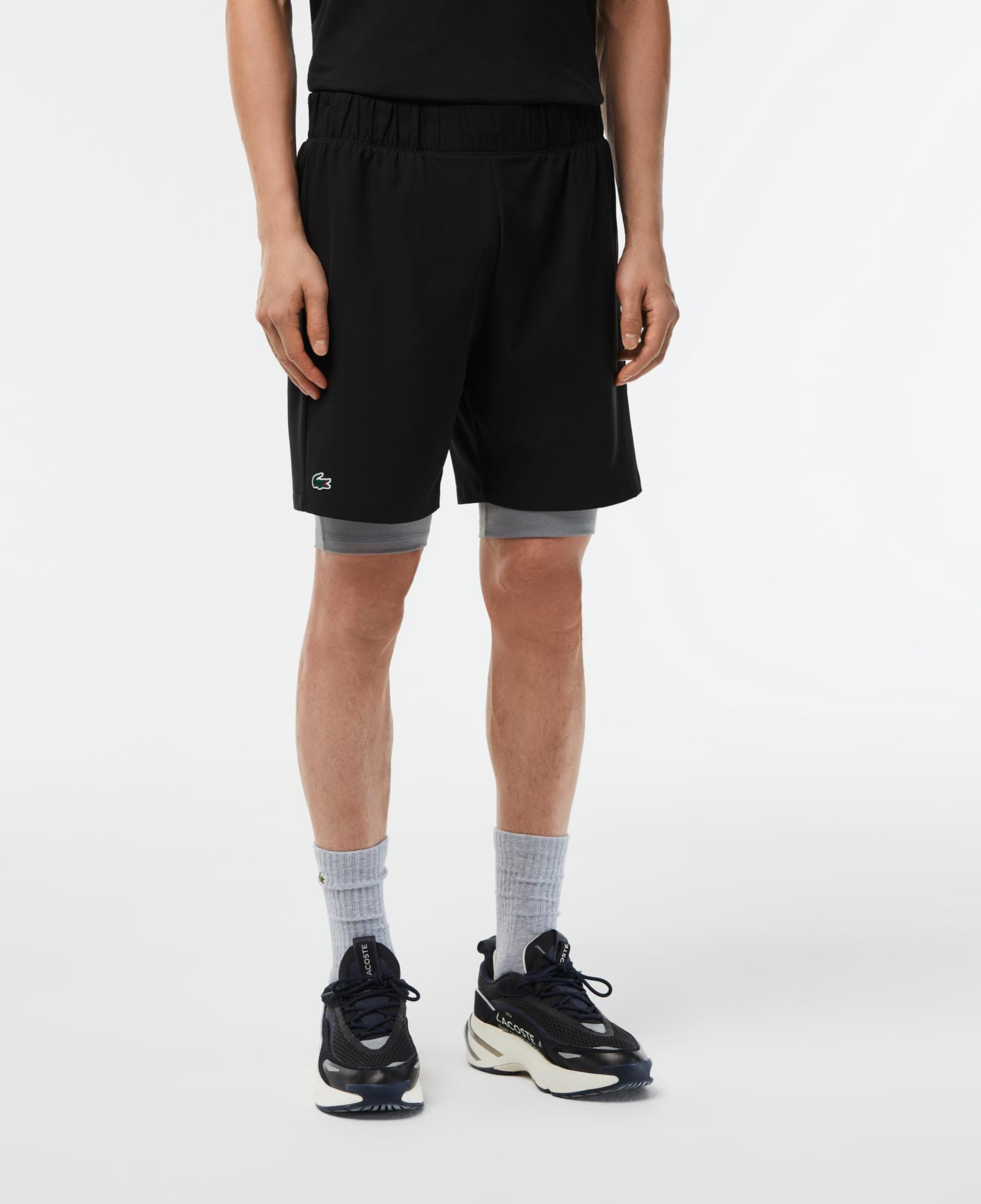 Lacoste Erkek Regular Fit Siyah Şort