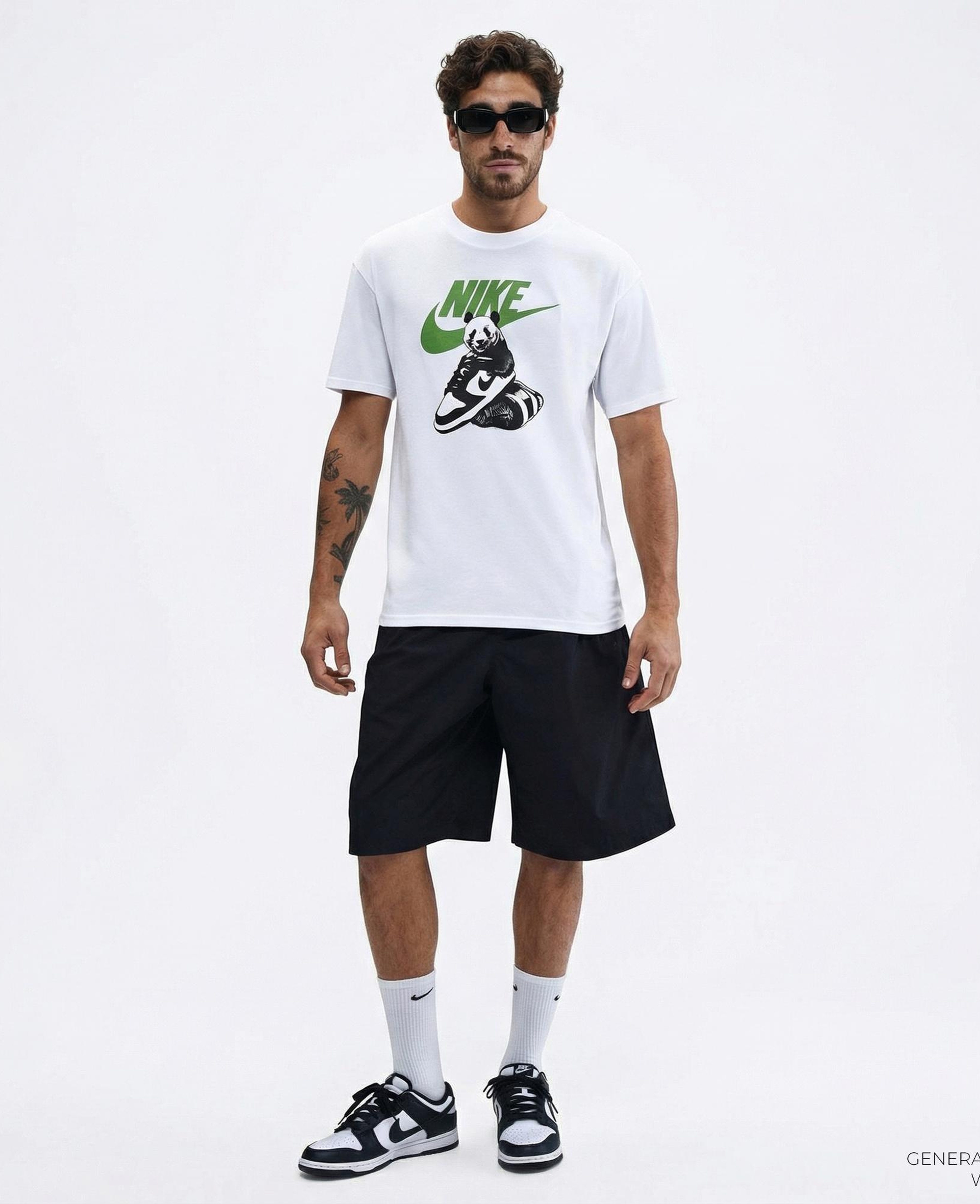 Nike Sportswear Erkek Beyaz T-Shirt
