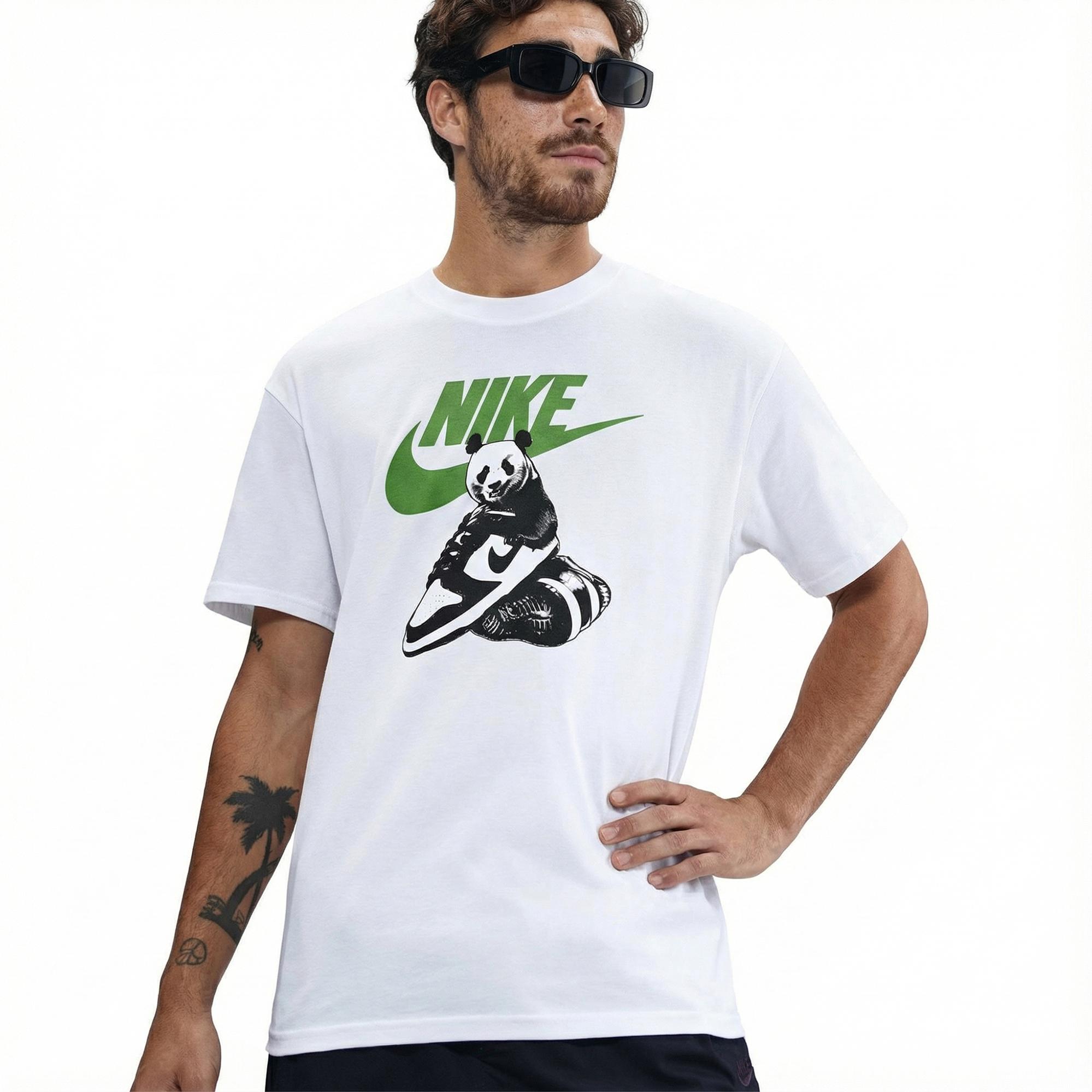 Nike Sportswear Erkek Beyaz T-Shirt