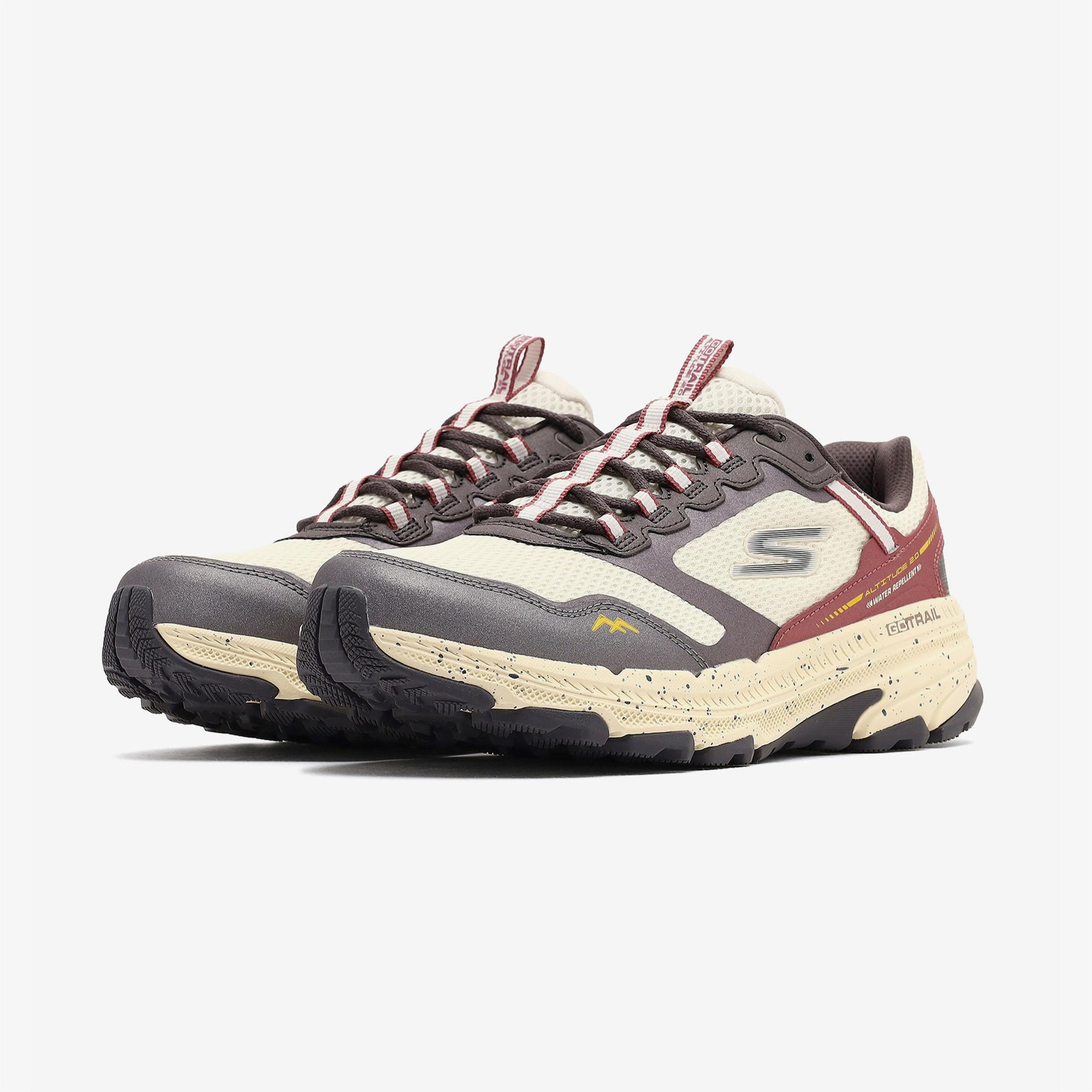 Skechers Go Run Altitude 2.0 Ravine Kadın Bej Outdoor Ayakkabı