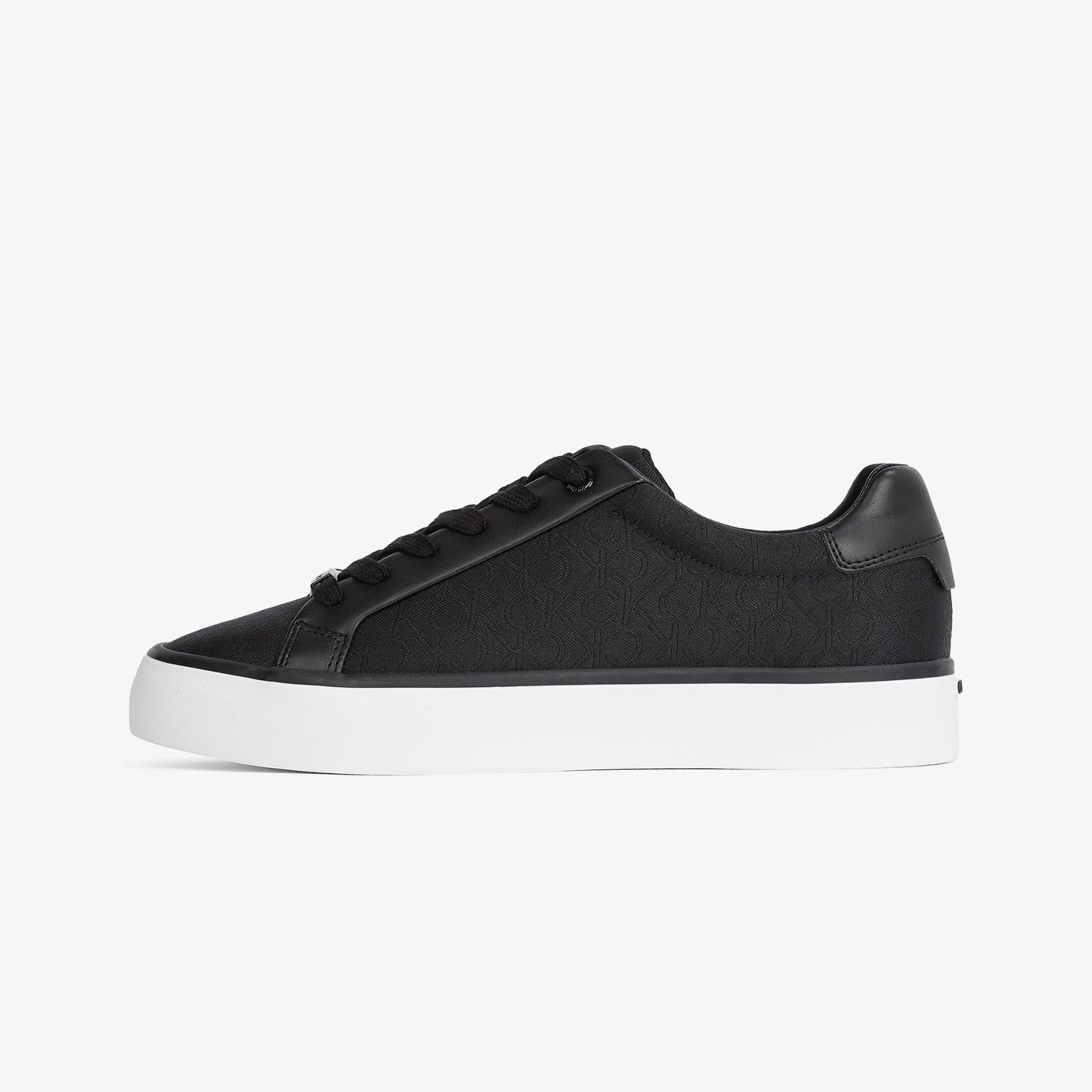Calvin Klein Vulcanic Lace Up Kadın Siyah Sneaker
