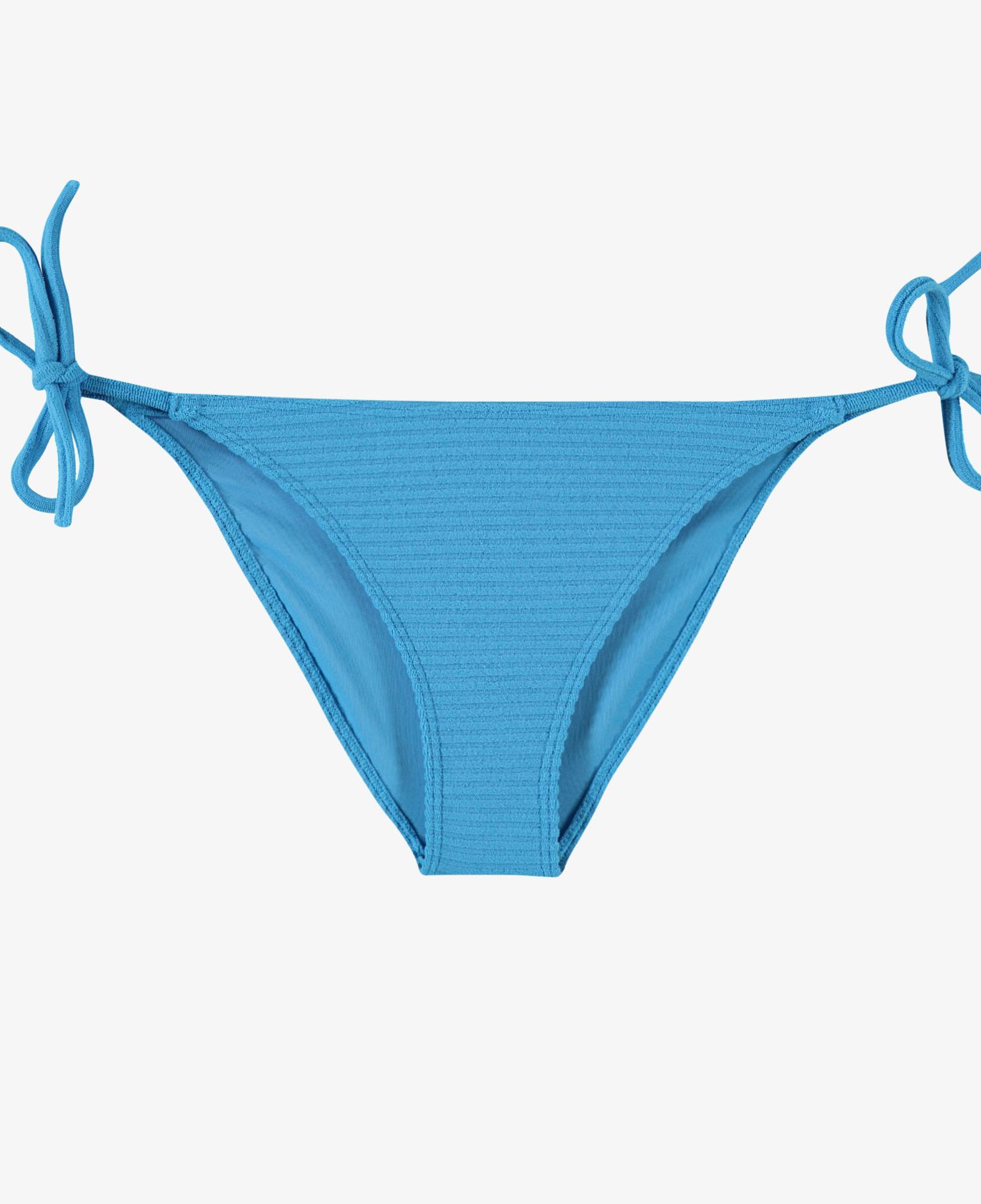 Calvin Klein Monogram Rib Kadın Mavi Bikini Altı