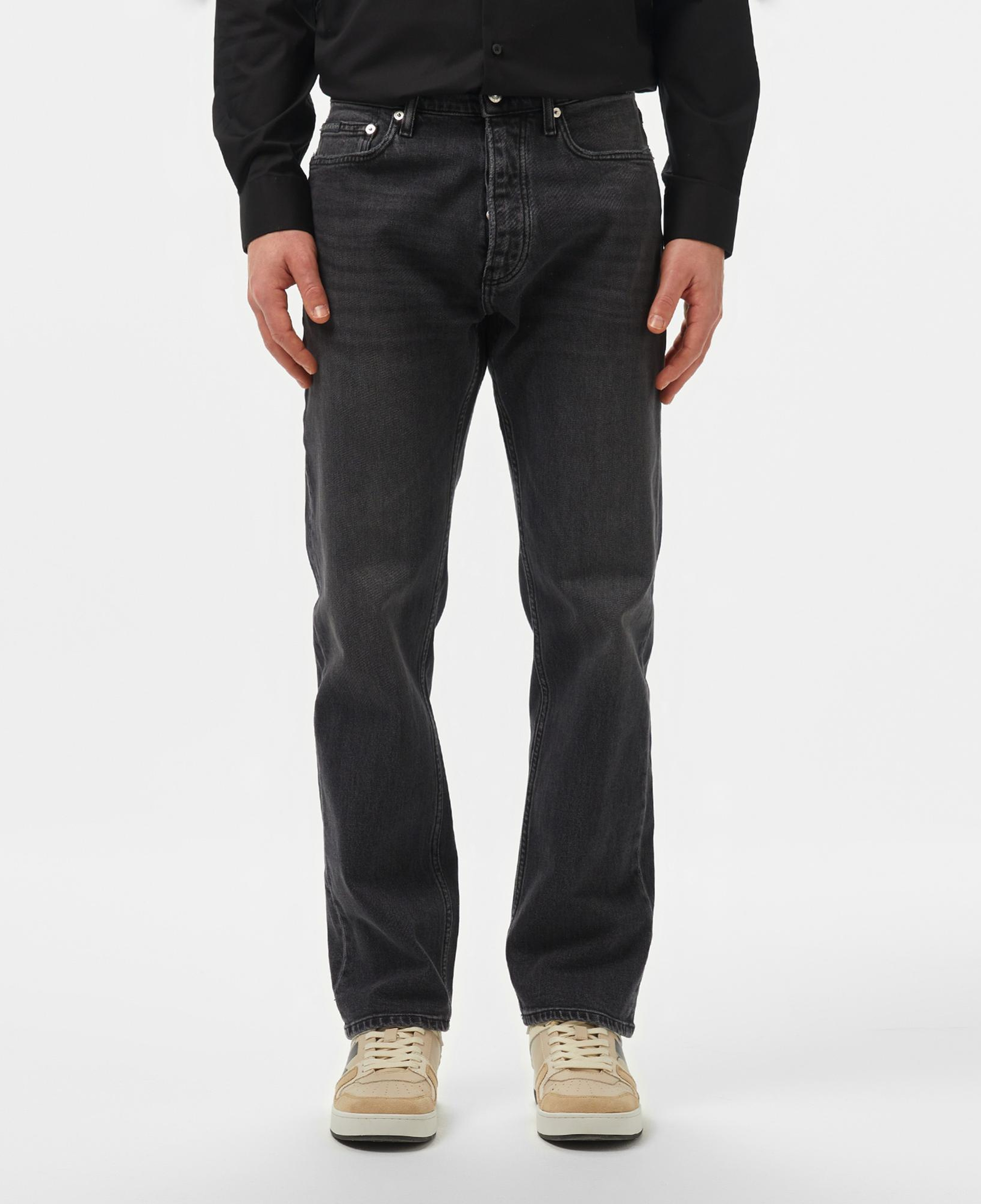 Calvin Klein Standard Straight Erkek Siyah Jean