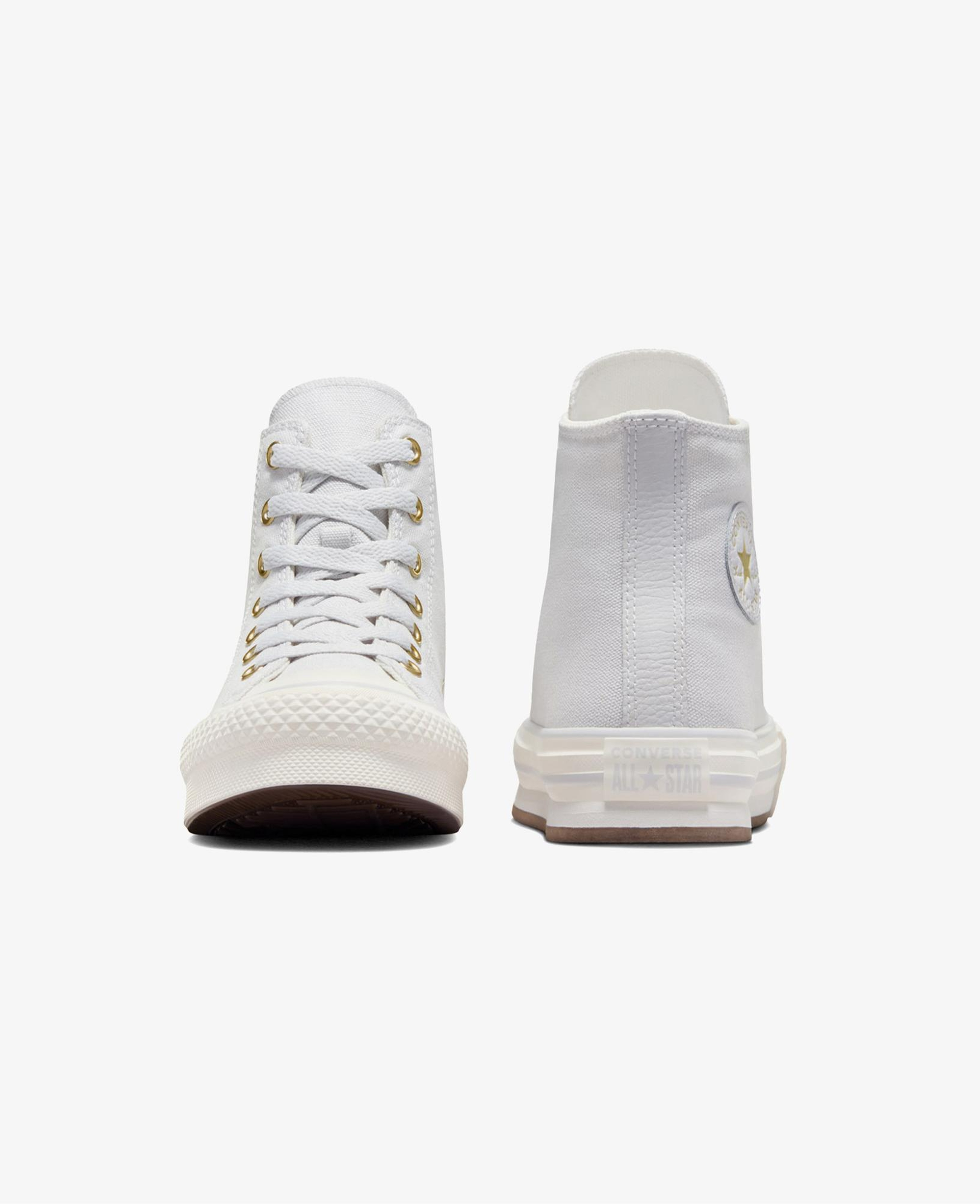 Converse Chuck Taylor All Star EVA Lift Genç Gri Platform Sneaker