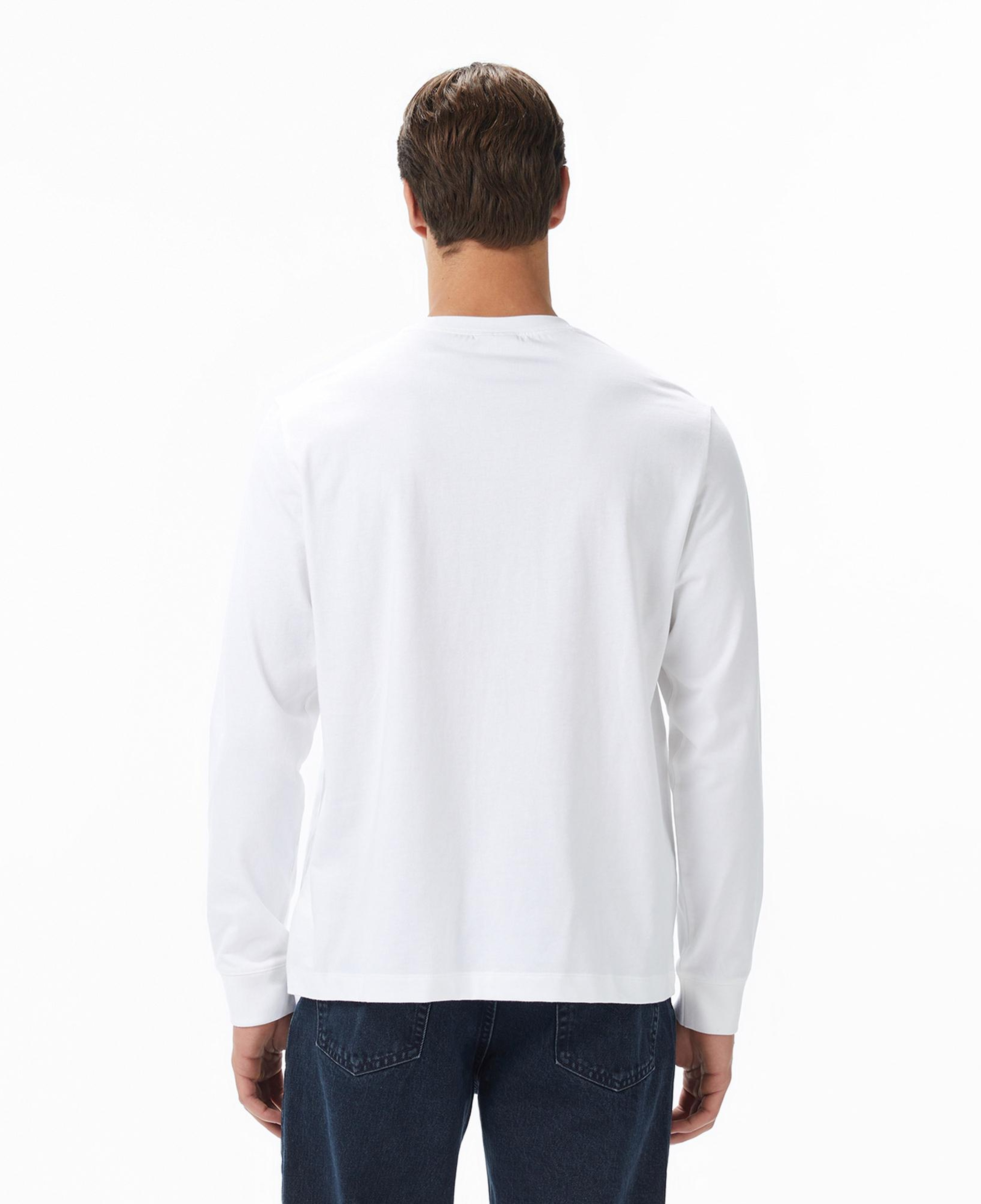 Calvin Klein Standard Logo Crew Erkek Beyaz T-Shirt
