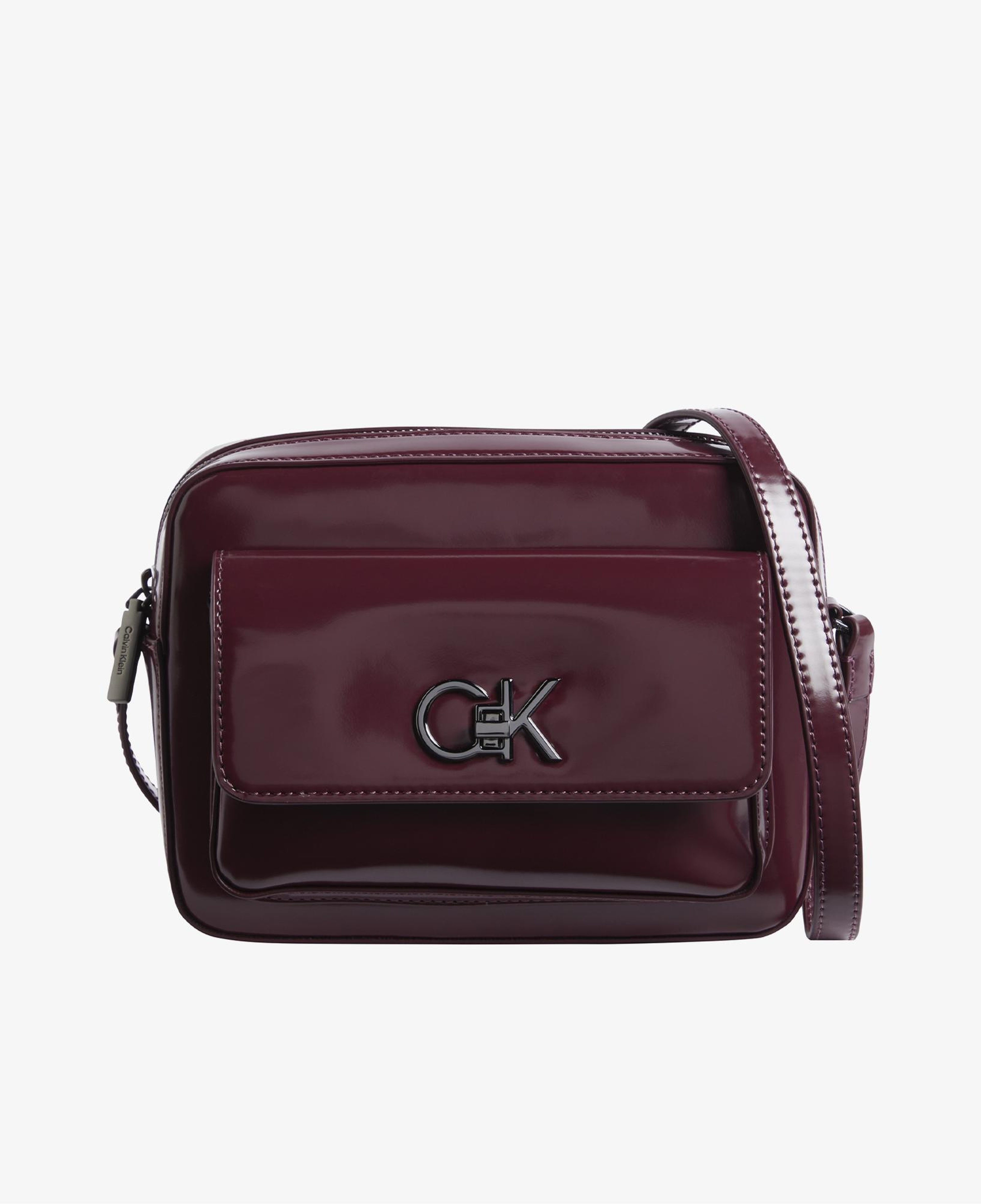 Calvin Klein Re-Lock Camera Kadın Mor Çapraz Çanta