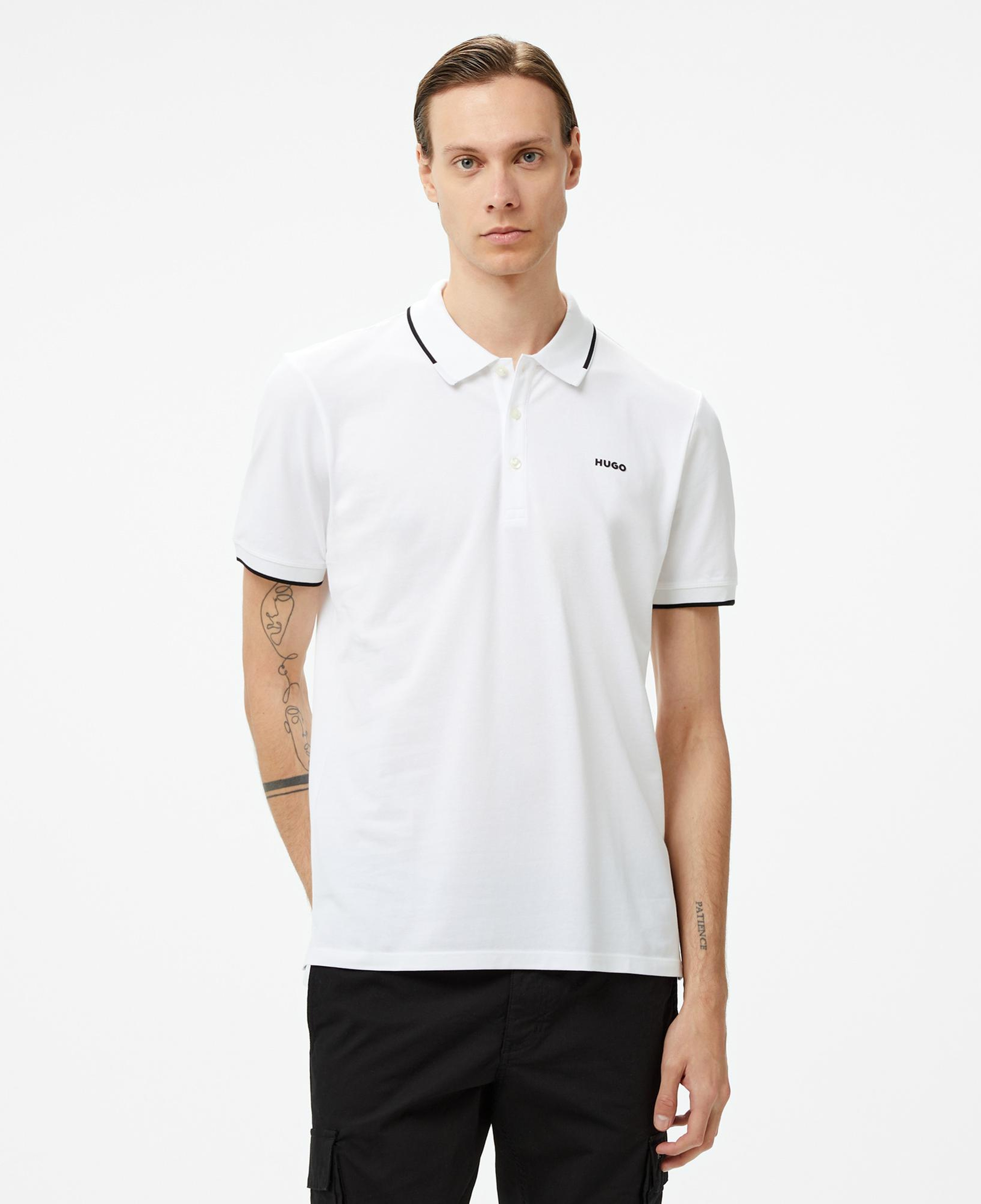 Hugo Dinoso 222 Erkek Beyaz Polo