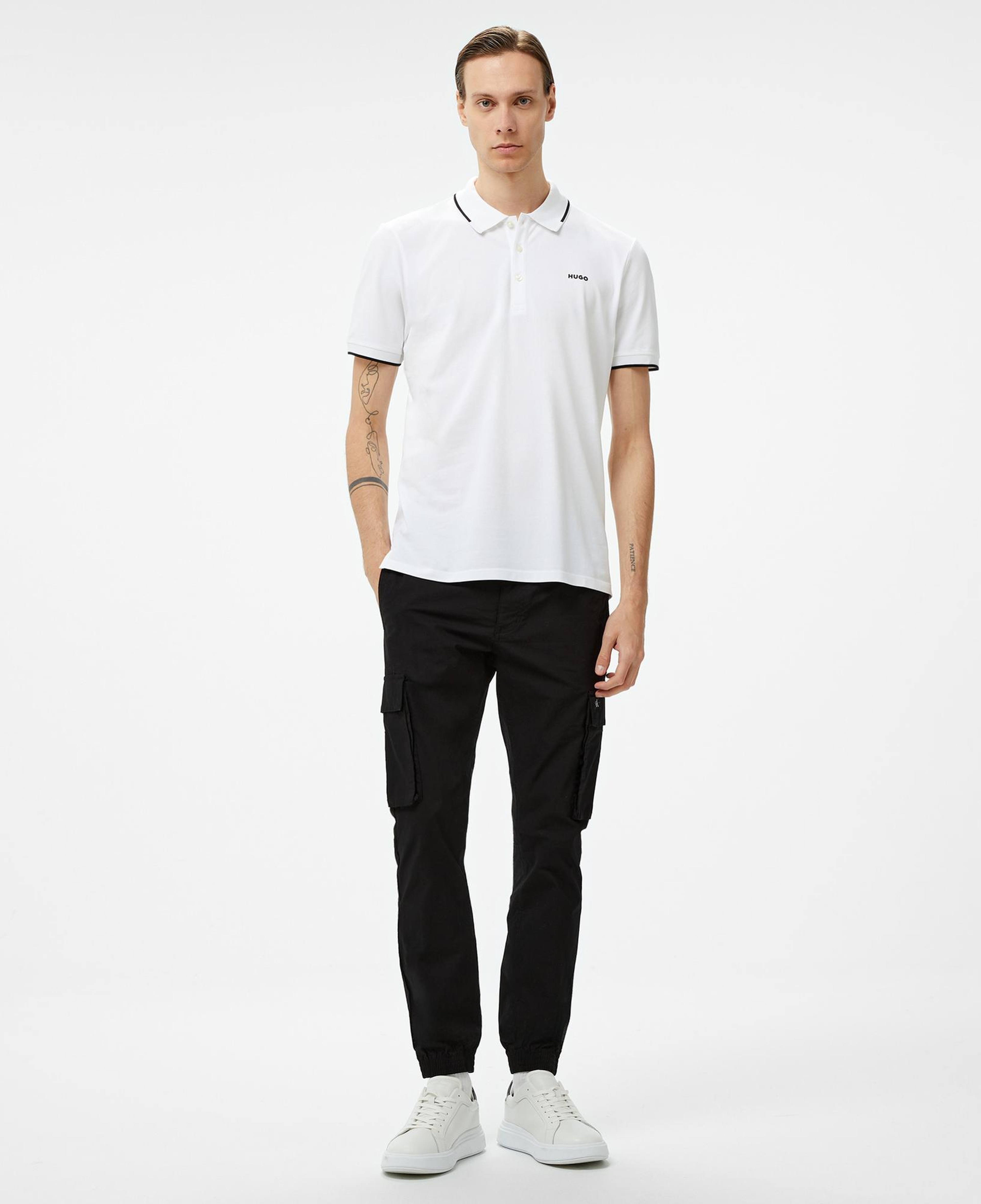 Hugo Dinoso 222 Erkek Beyaz Polo