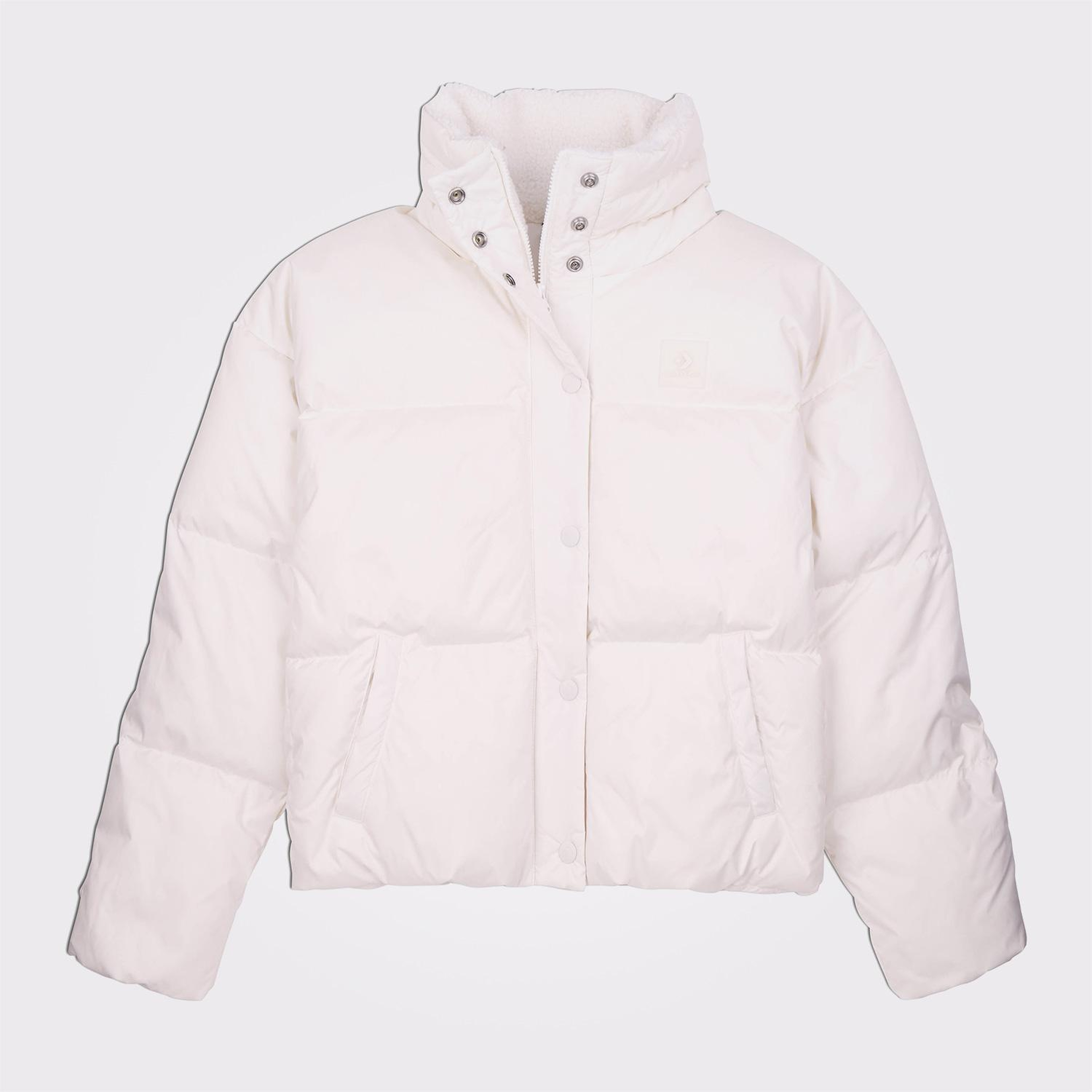 Converse Down Puffer Kadın Beyaz Mont