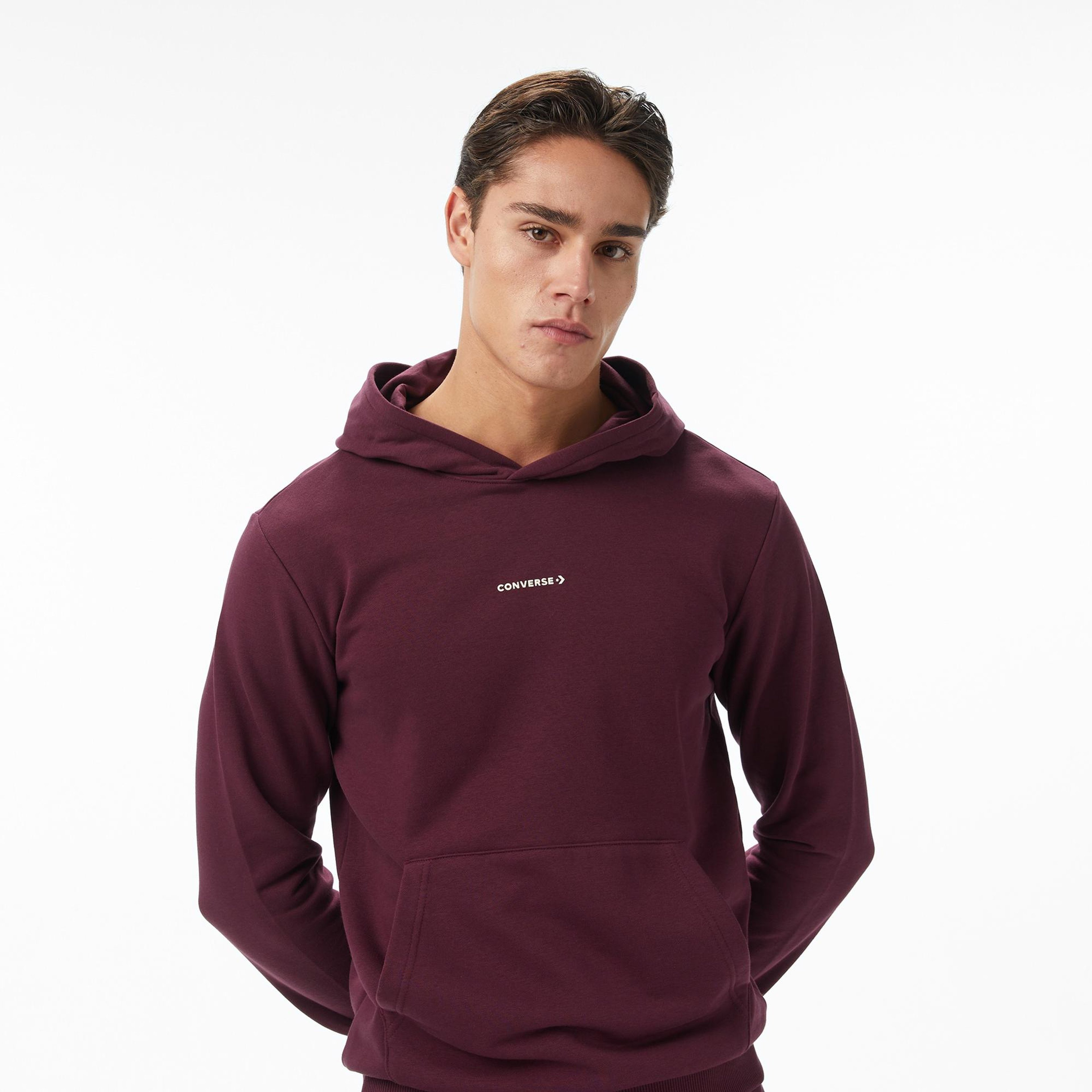 Converse Erkek Bordo Sweatshirt