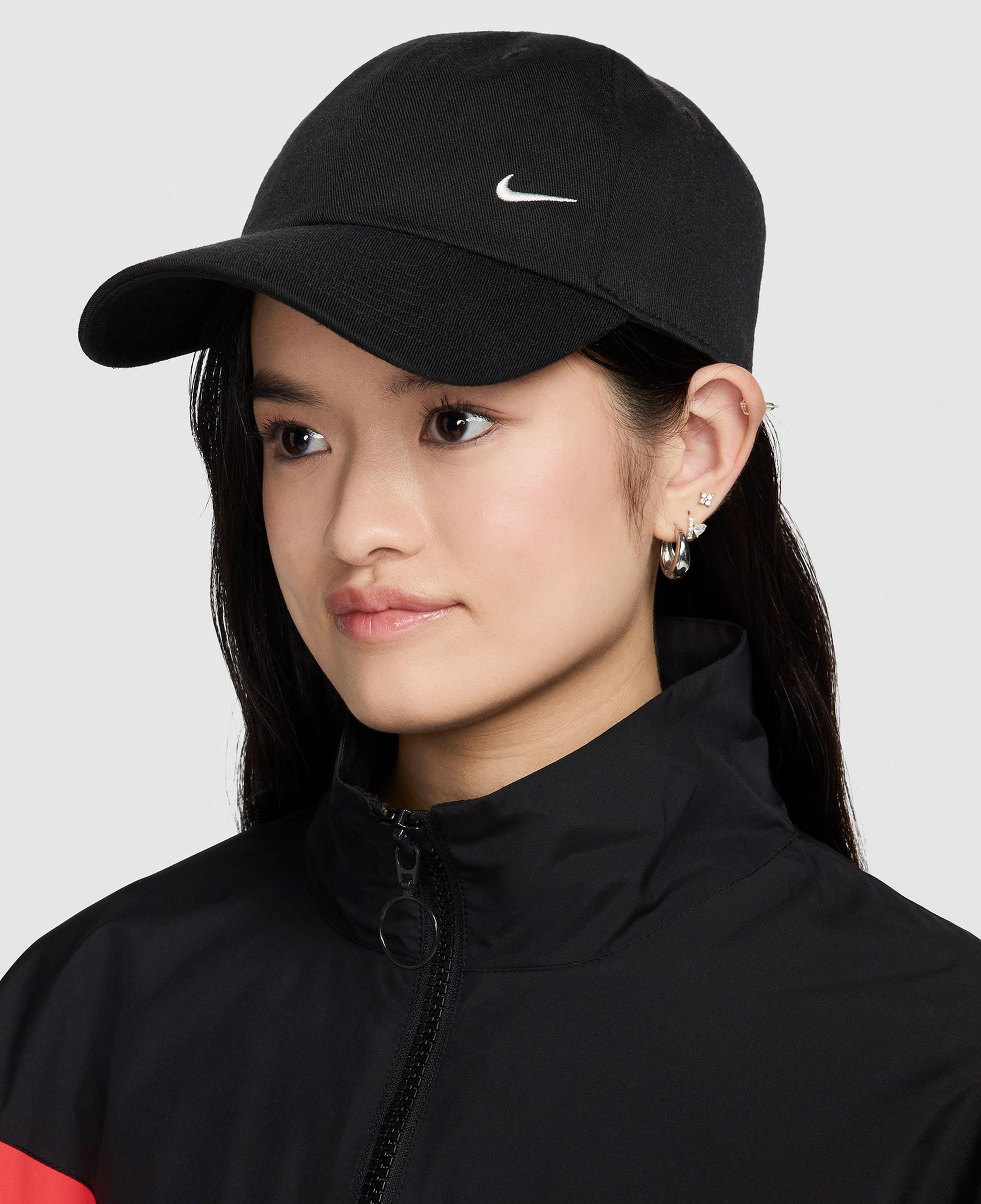 Nike Club Swoosh Unisex Siyah Şapka