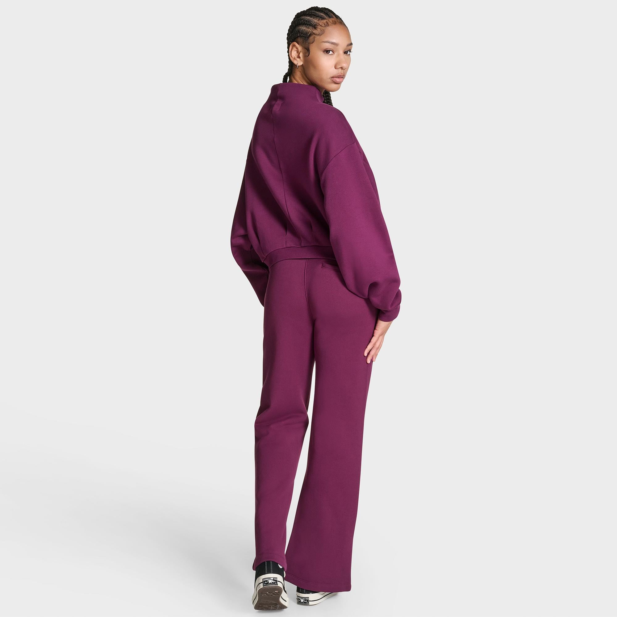 Converse Kadın Mor Sweatshirt