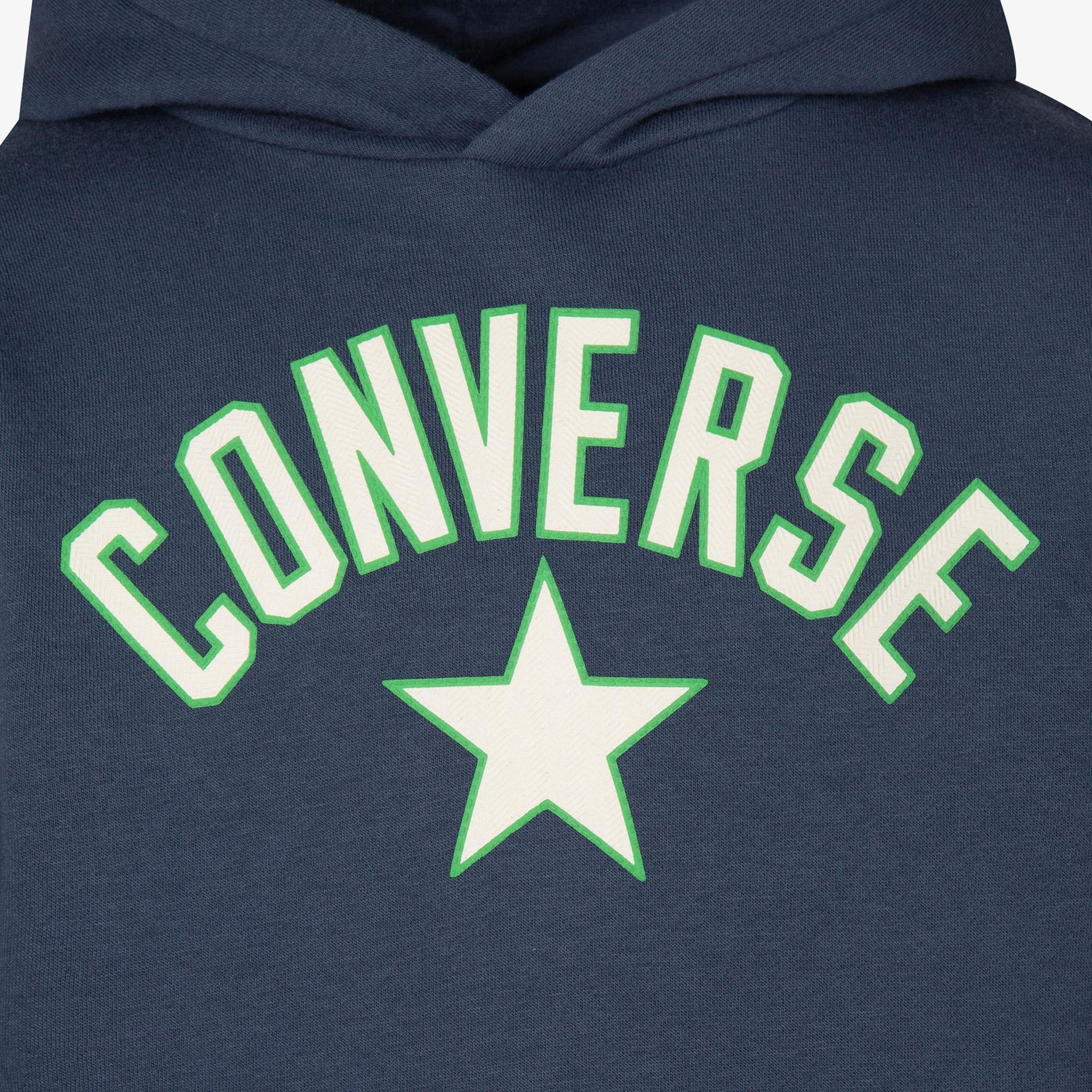 Converse Arch Flc Çocuk Lacivert Hoodie