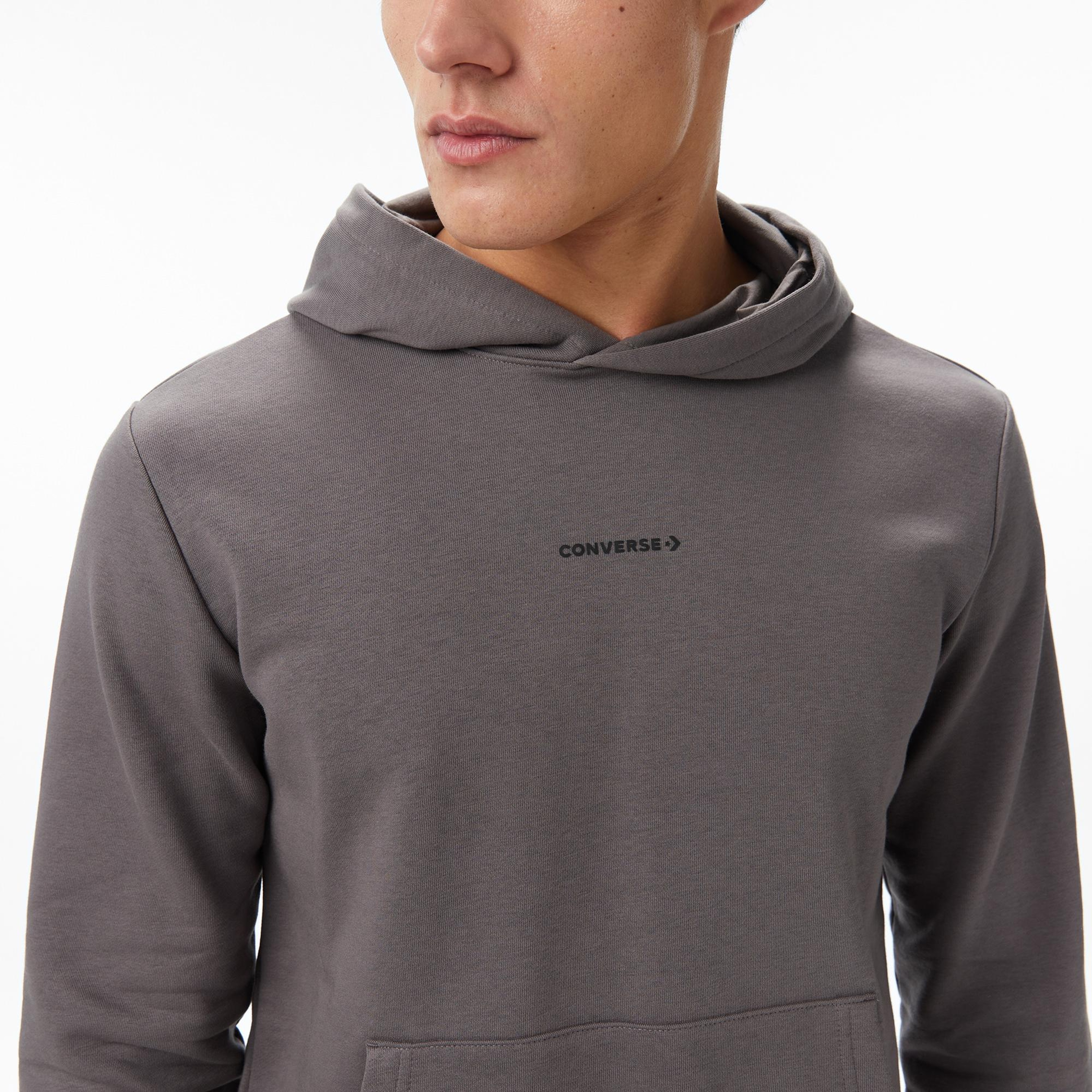 Converse Erkek Gri Sweatshirt