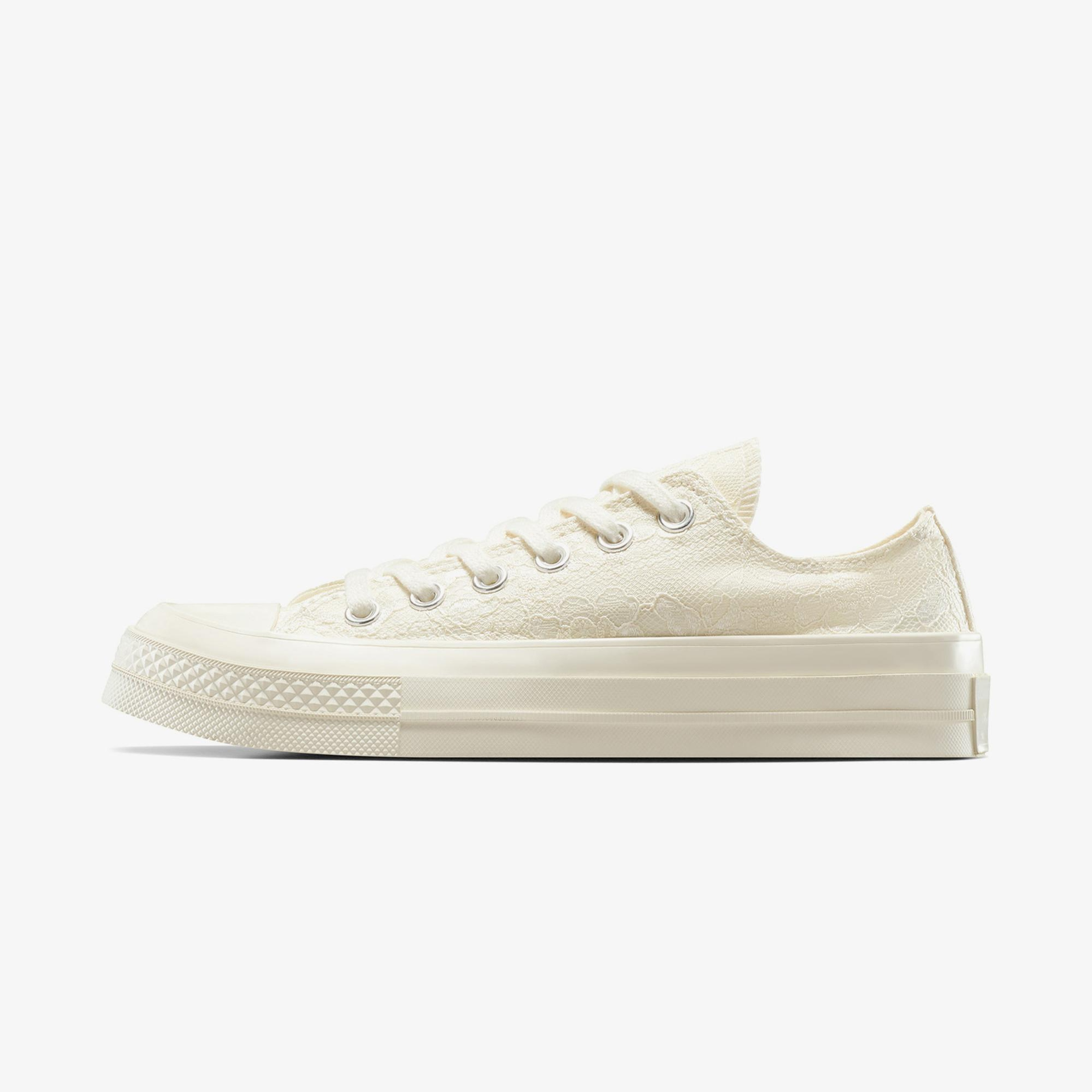 Converse Chuck 70 Kadın Krem Dantelli Sneaker