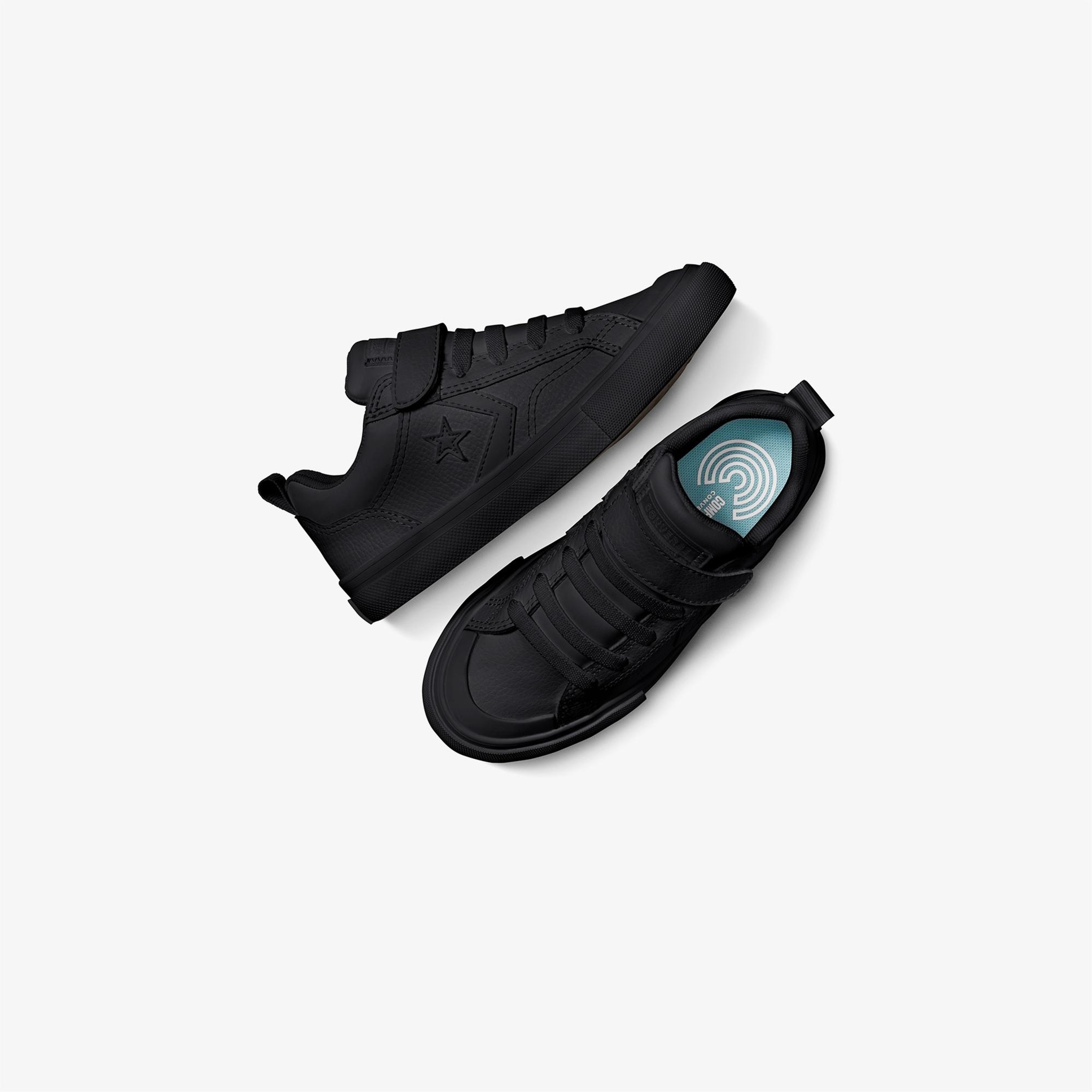 Converse Pro Blaze Leather Çocuk Siyah Sneaker