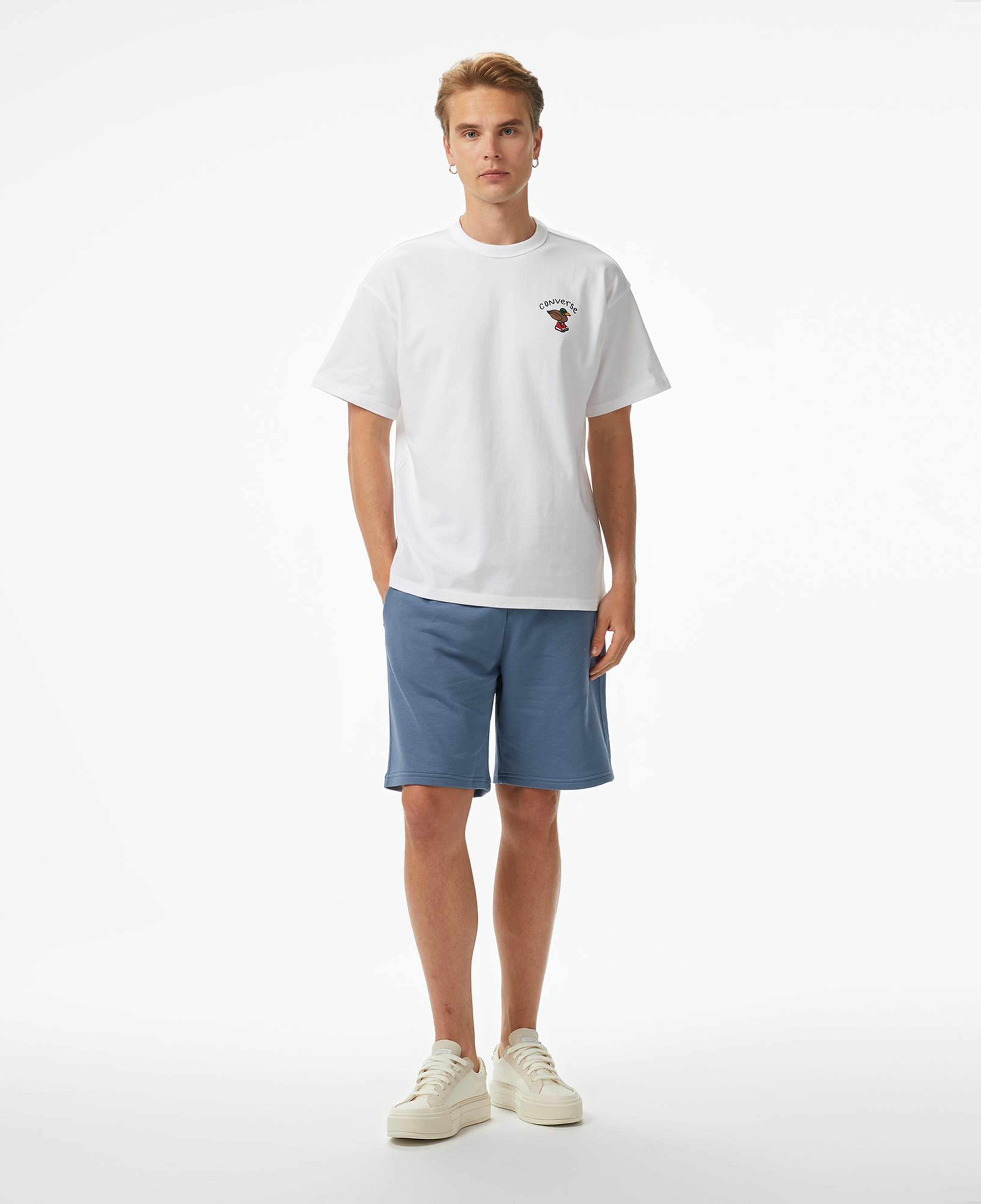 Converse Erkek Beyaz T-Shirt