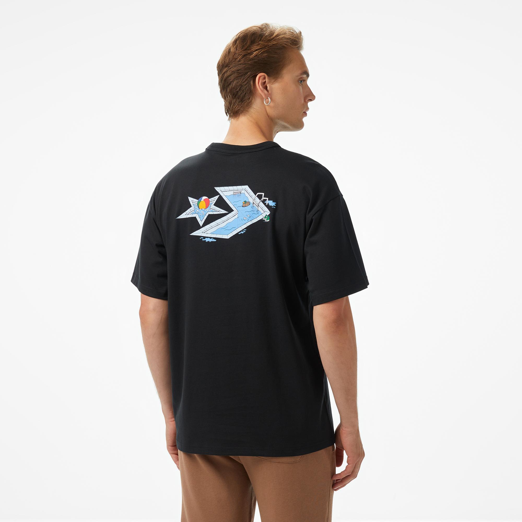 Converse Erkek Siyah T-Shirt