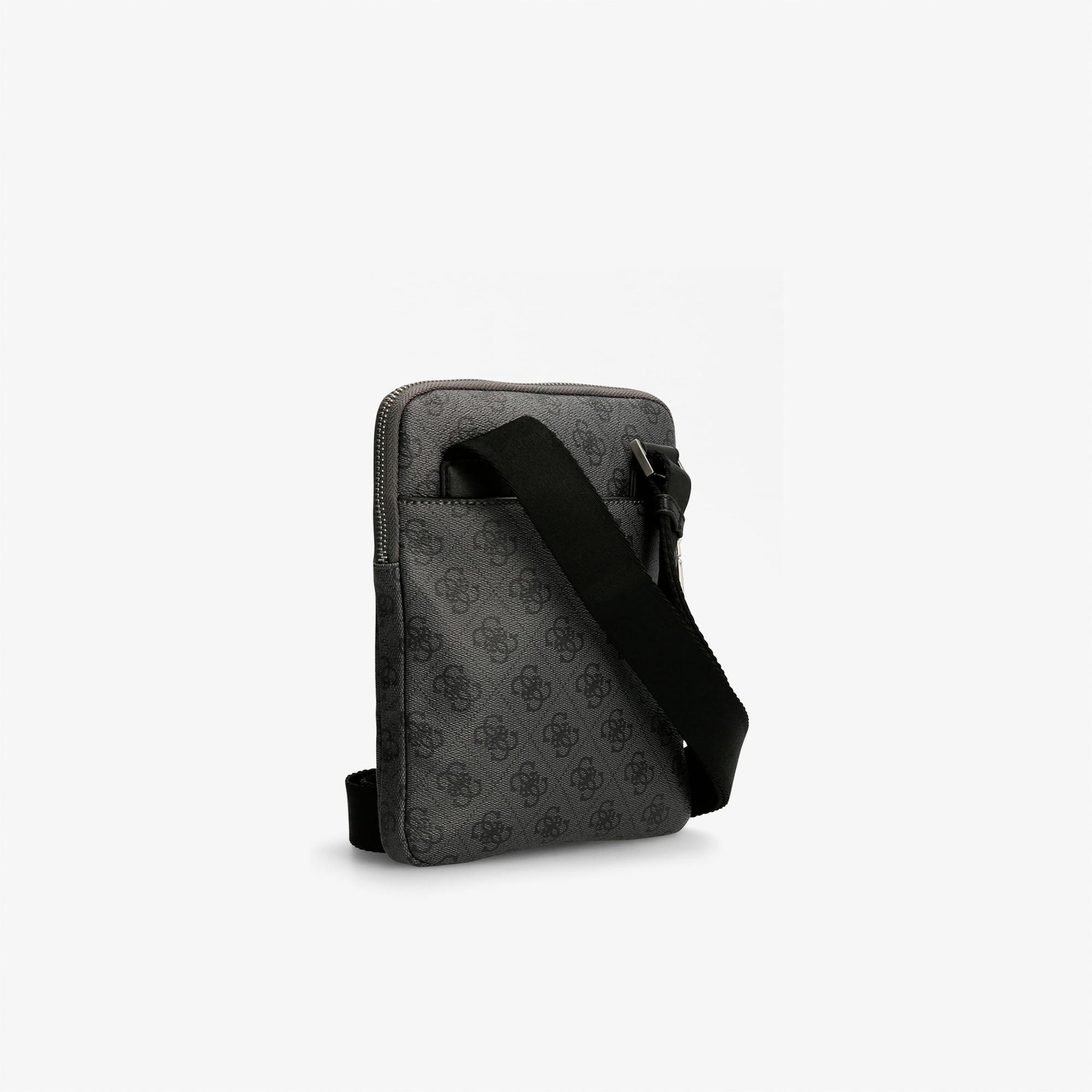 Guess Vezzola Smart Erkek Siyah Çapraz Çanta