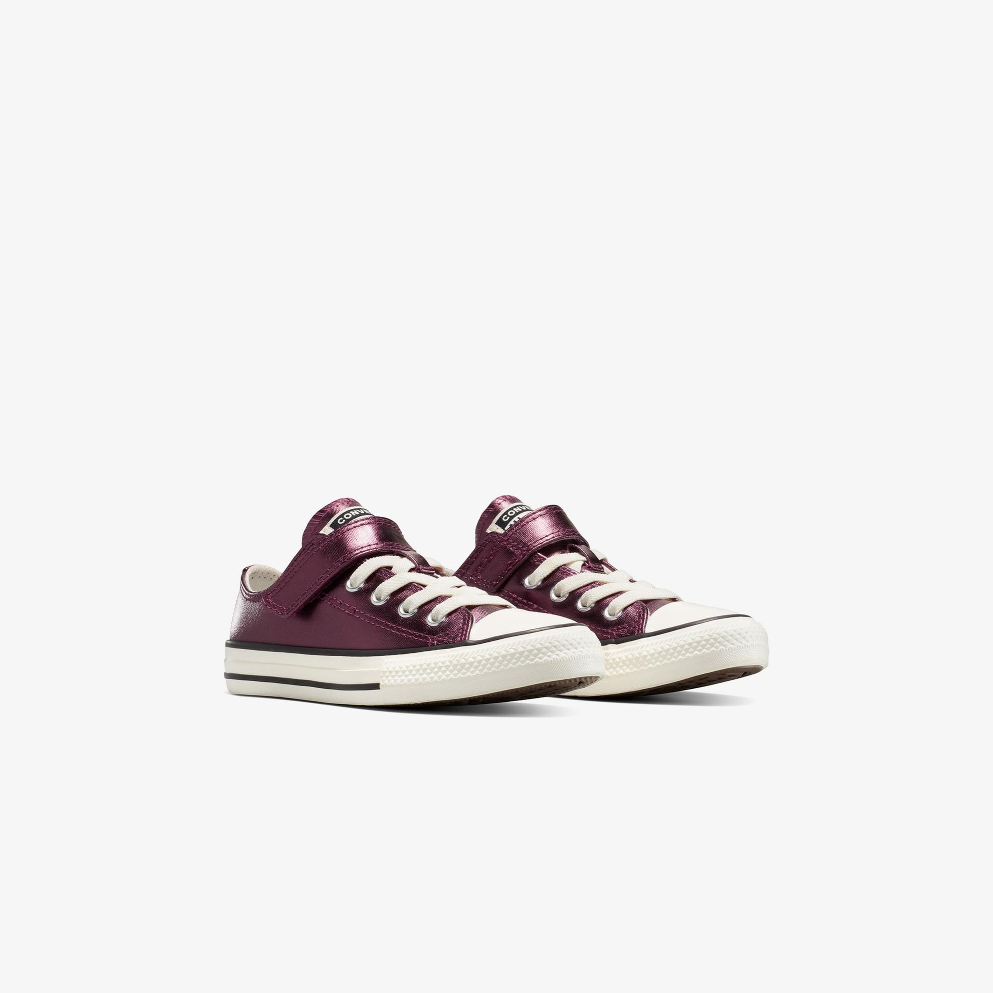 Converse Chuck Taylor All Star Metallic Çocuk Bordo Sneaker