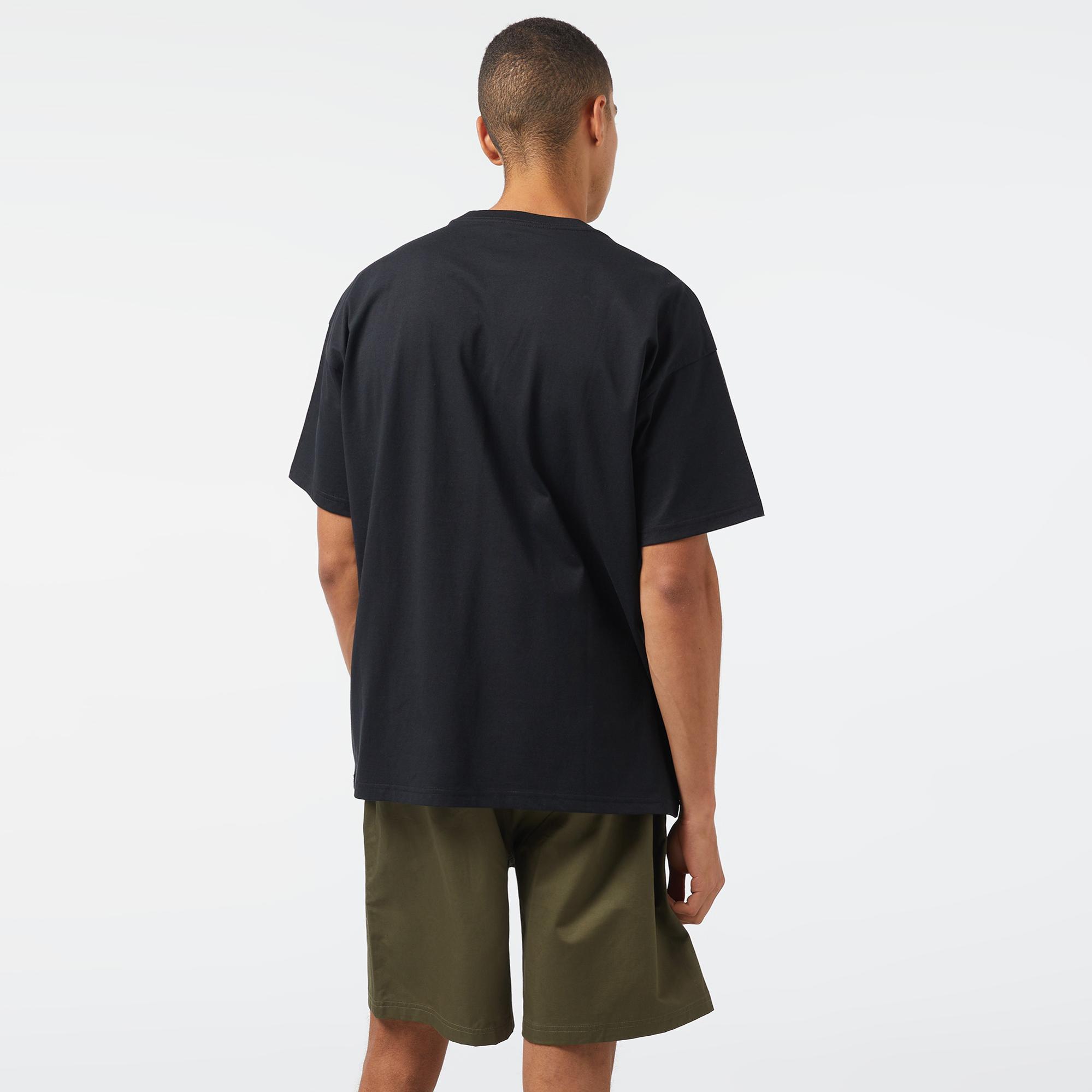 Converse Mushroom Oversized Fit Erkek Lacivert T-Shirt