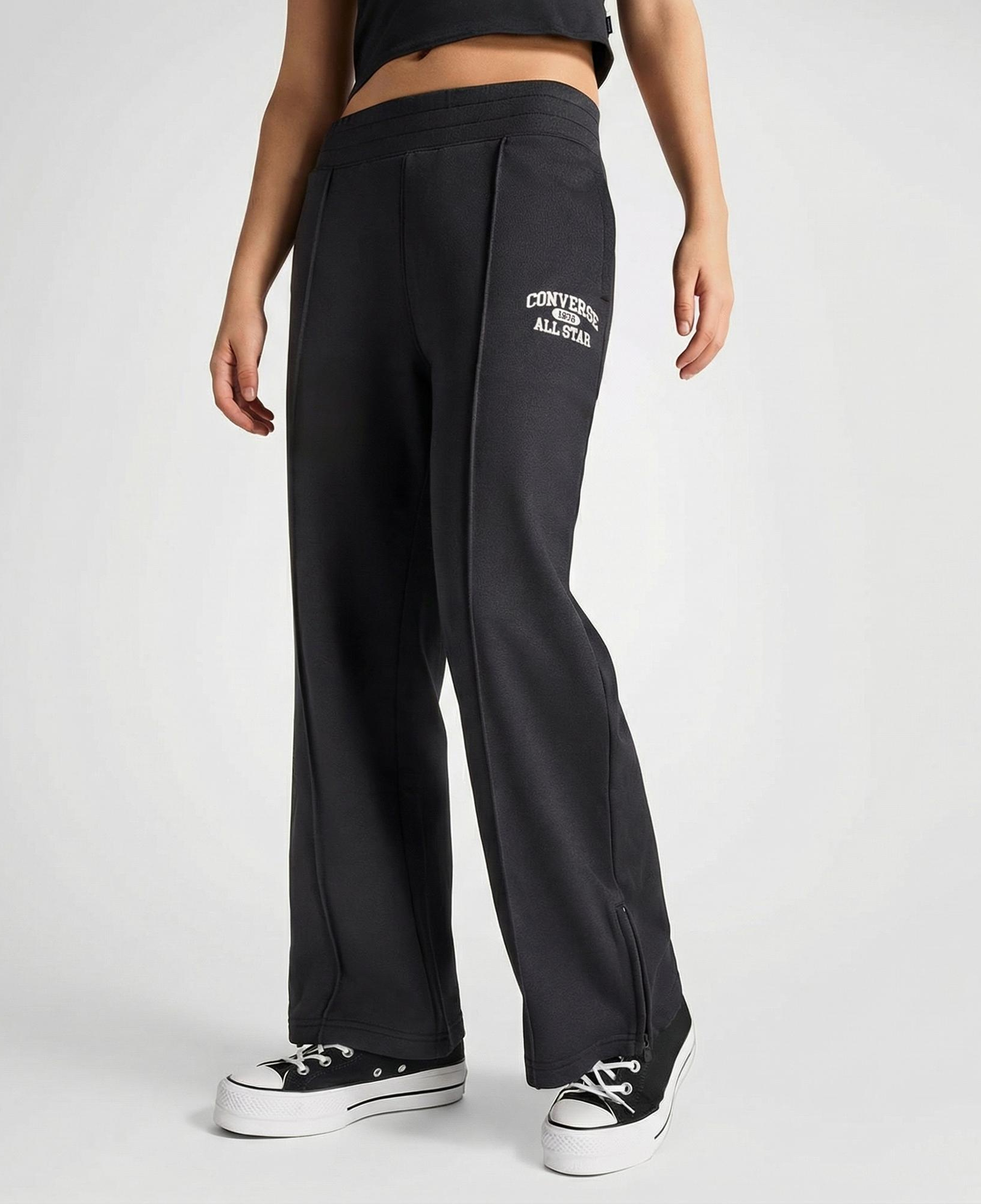 Converse Heritage Track Kadın Siyah Eşofman Altı