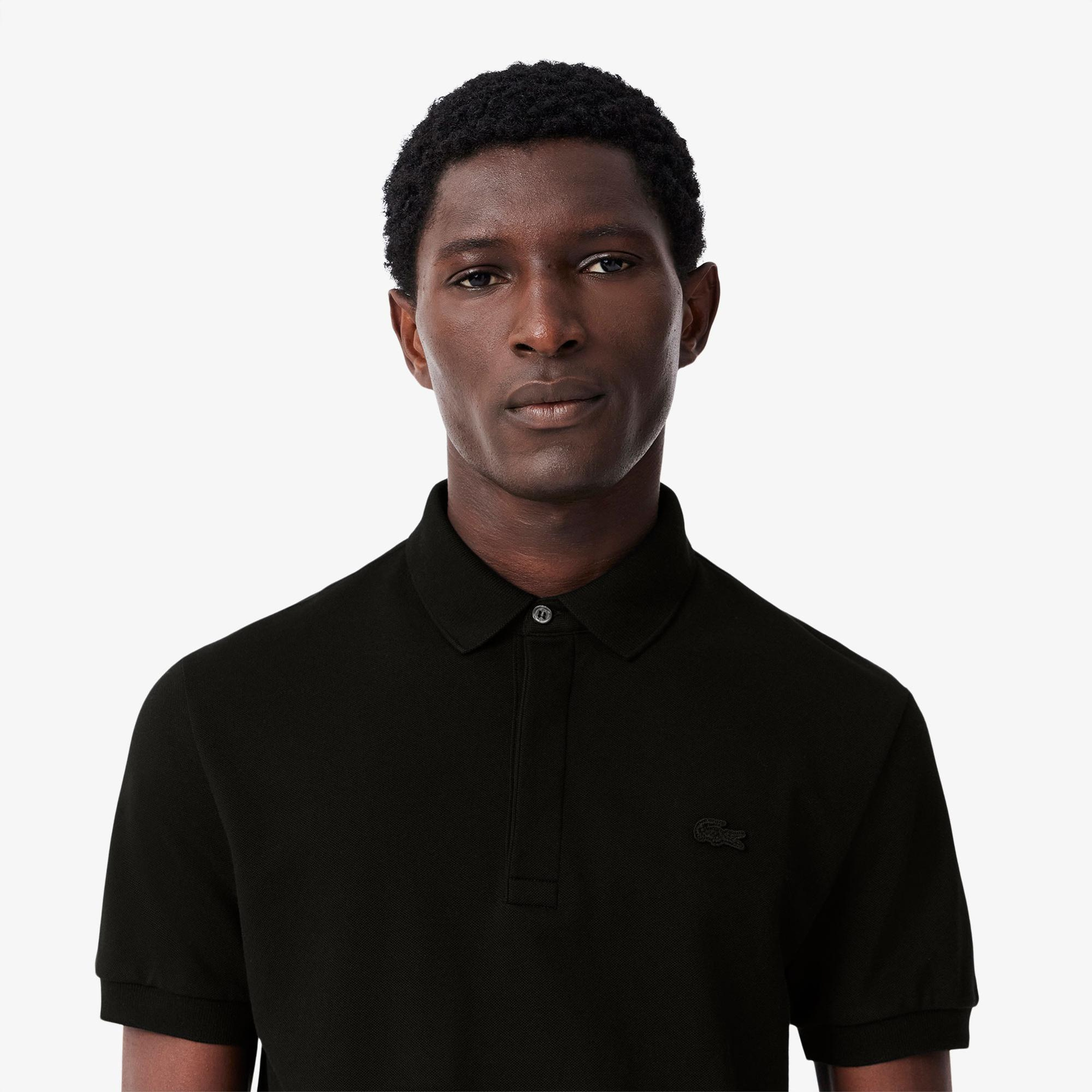 Lacoste Paris Erkek Regular Fit Siyah Polo