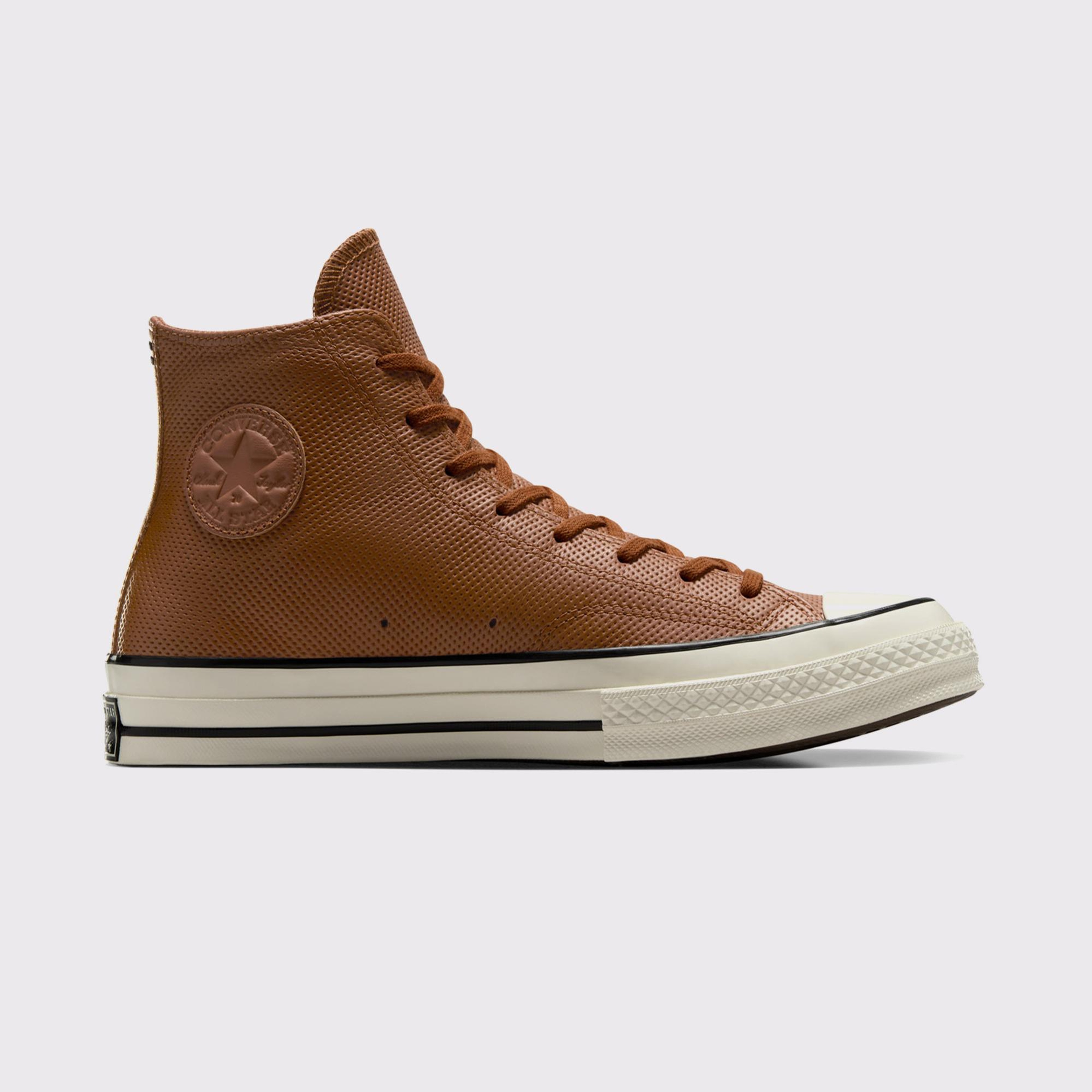 Converse Chuck 70 Unisex Kahverengi Deri Sneaker