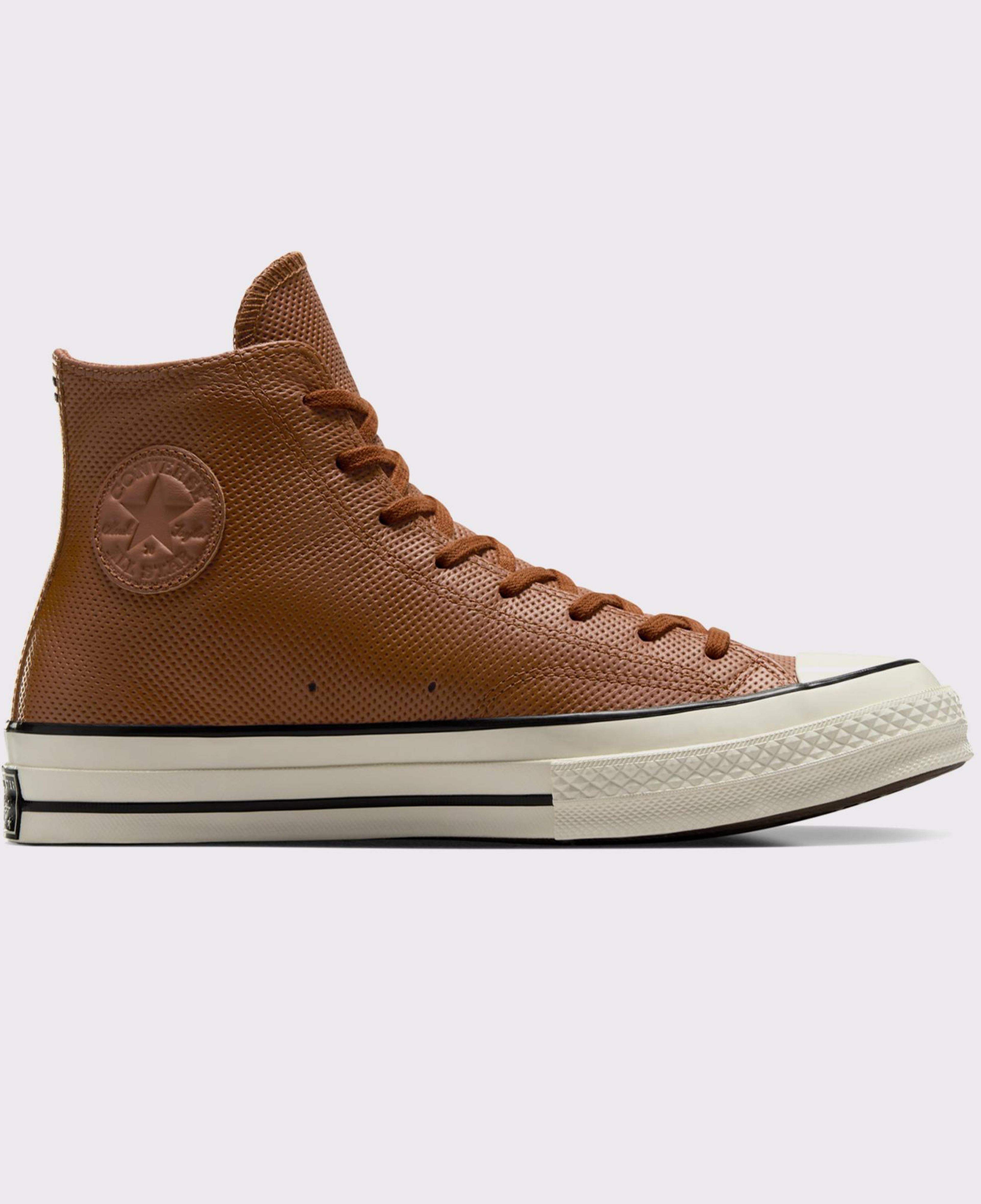 Converse Chuck 70 Unisex Kahverengi Deri Sneaker