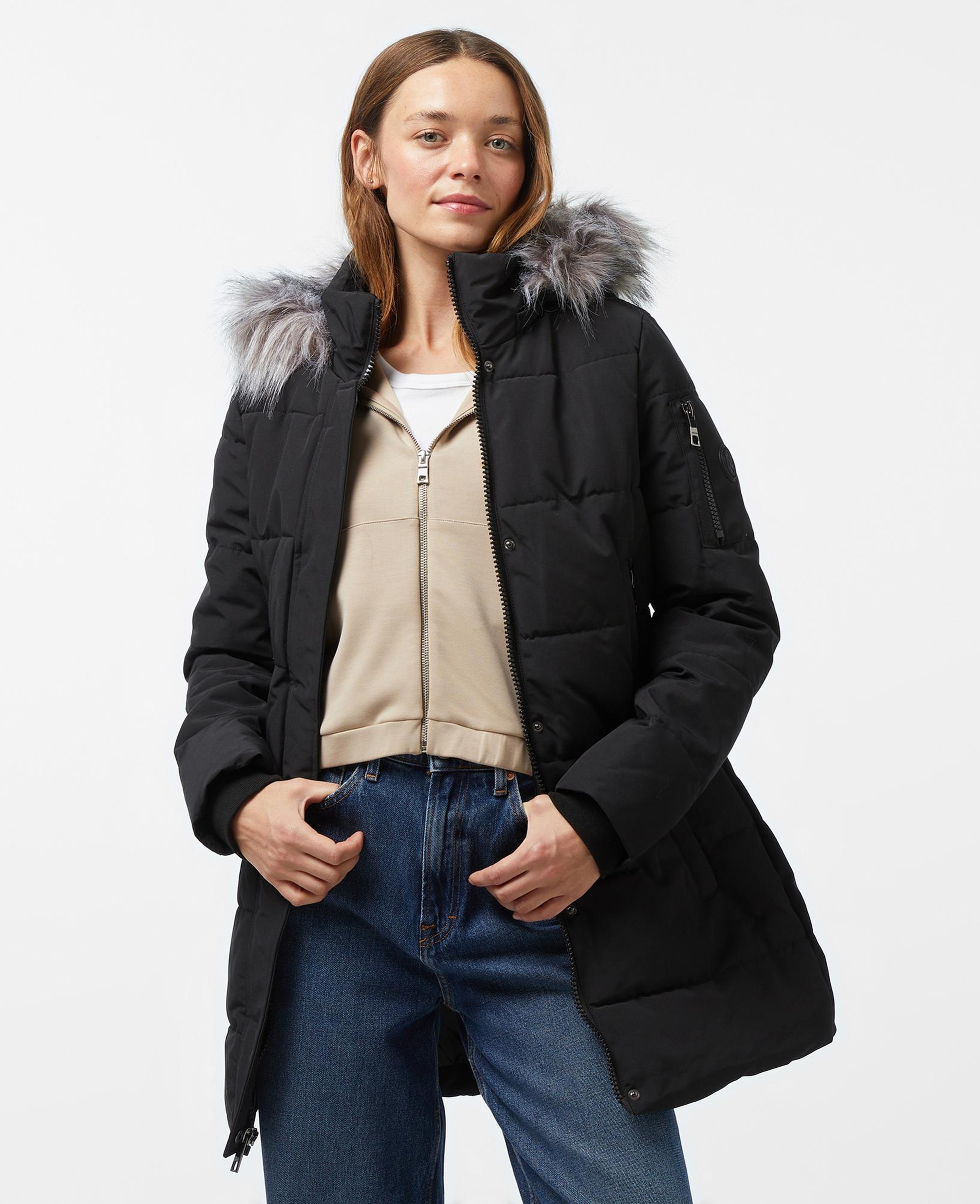 Nautica Kadın Siyah Mont