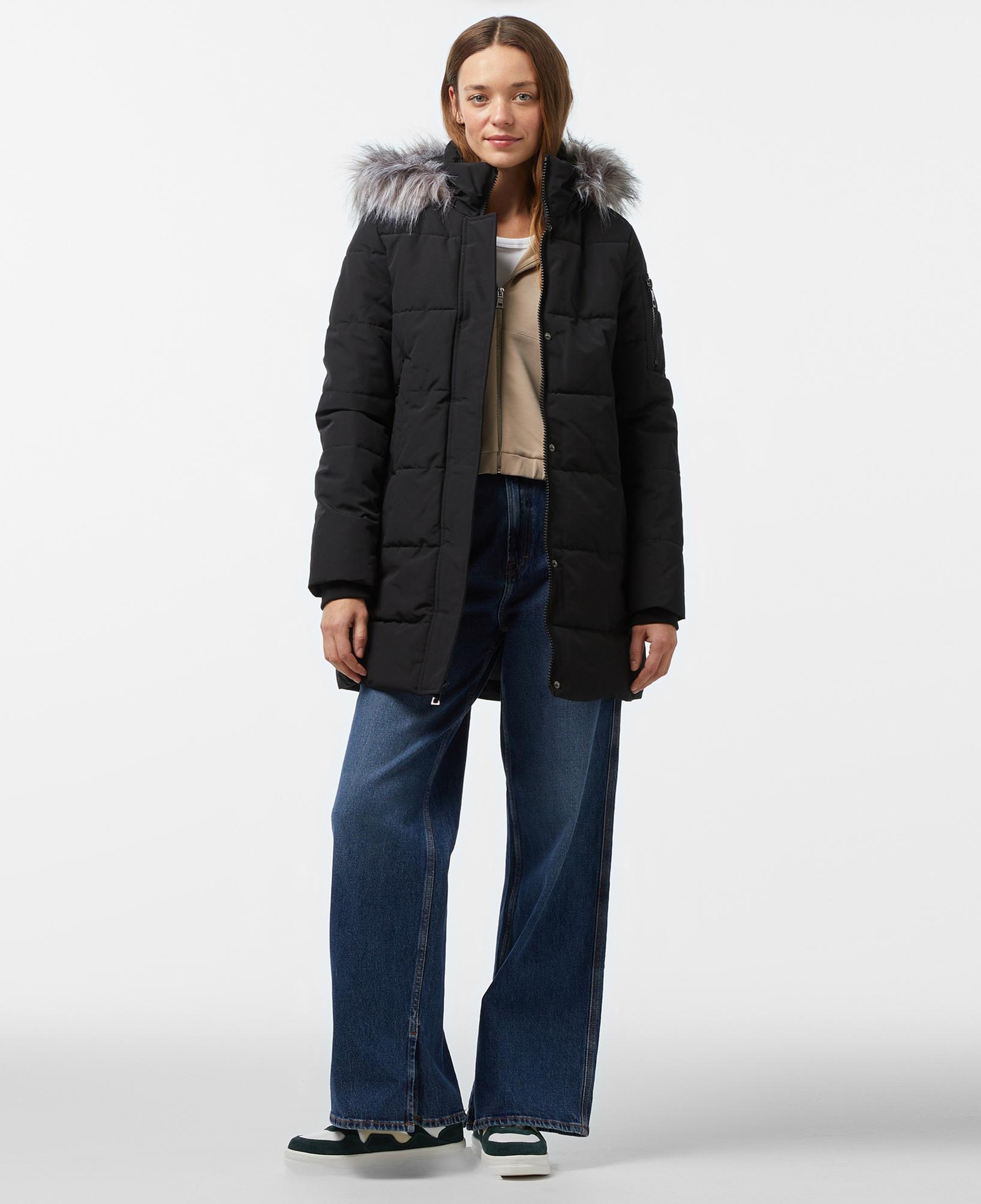 Nautica Kadın Siyah Mont