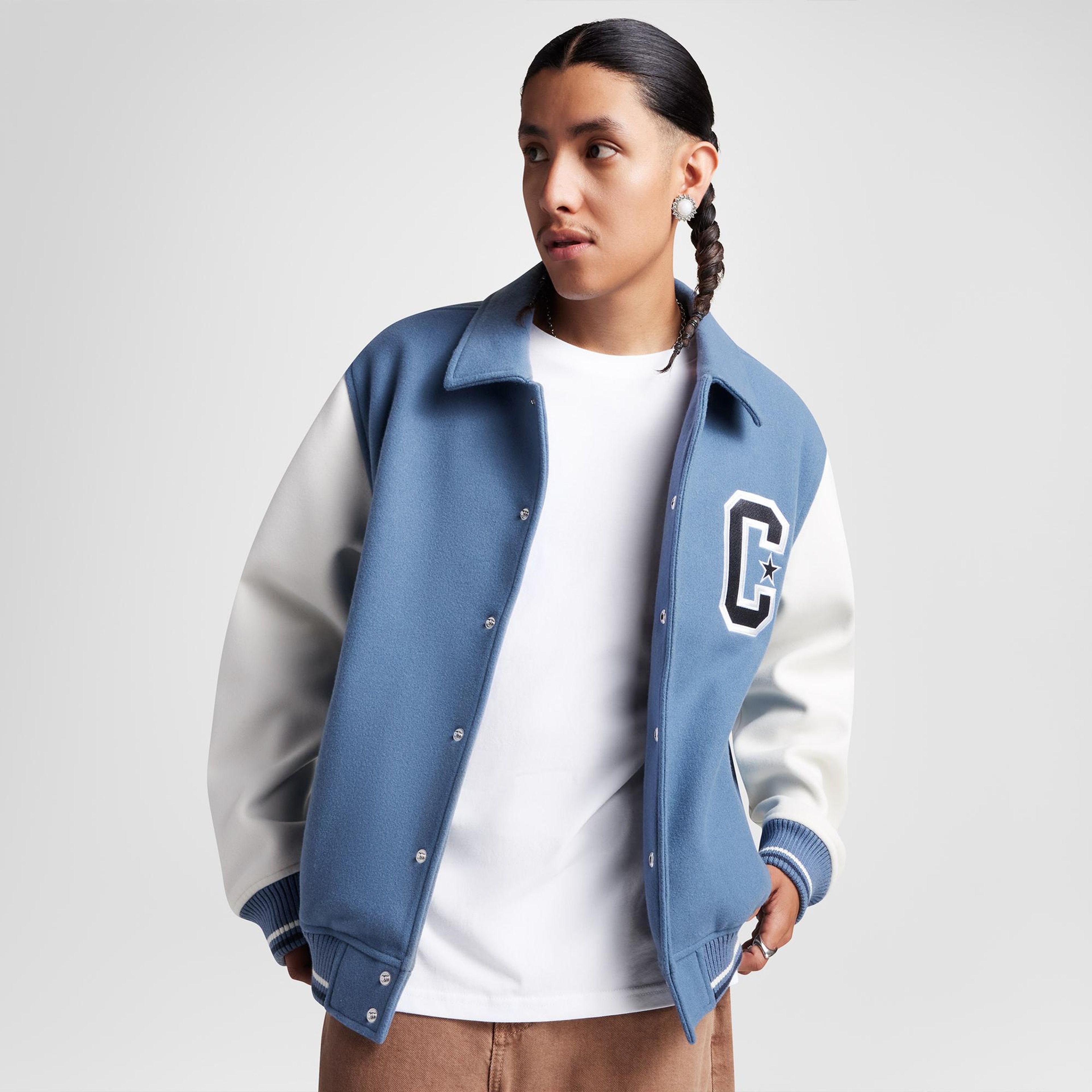 Converse Classic Erkek Mavi Ceket