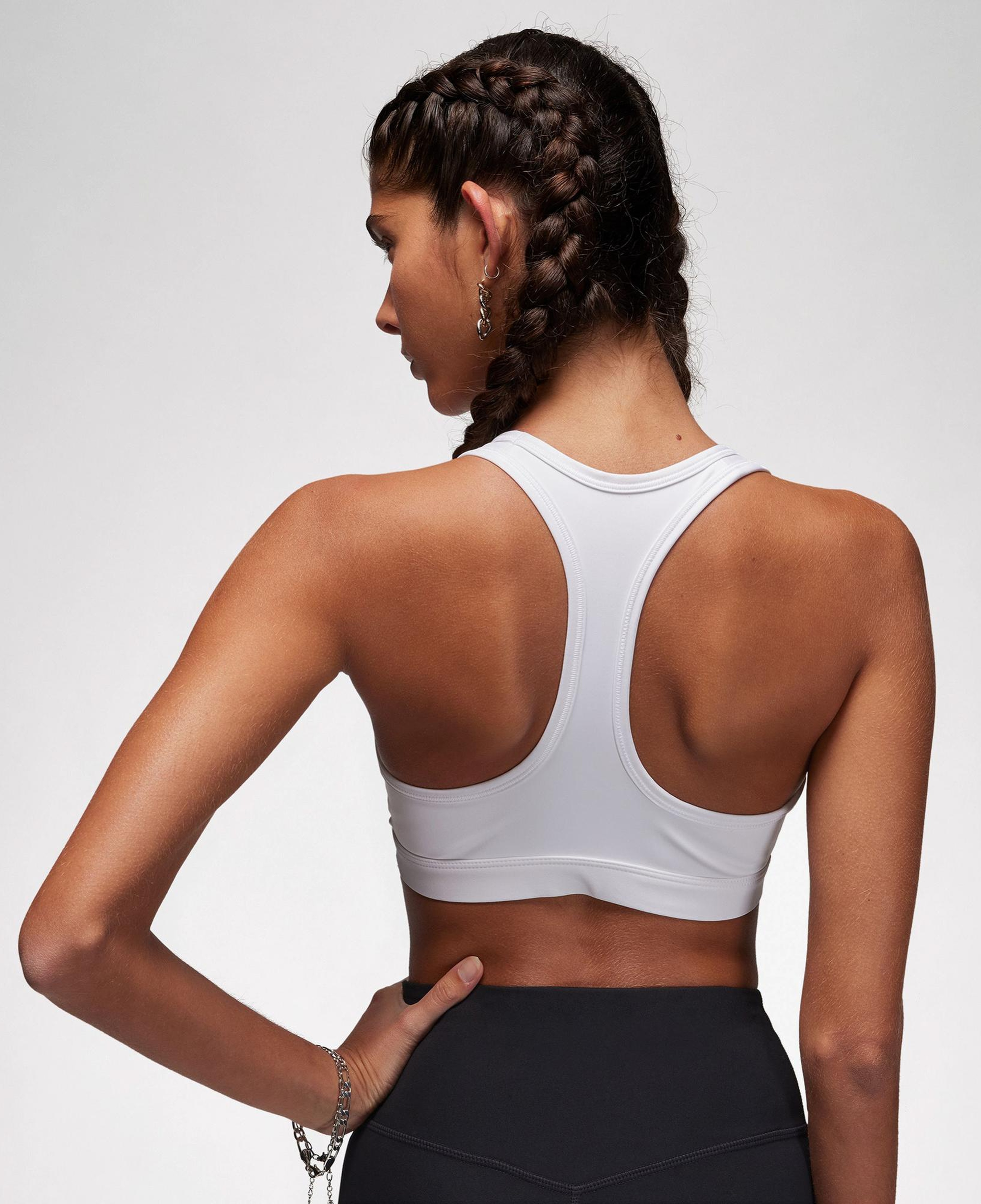 Jordan Sport Jumpman Kadın Beyaz Bra