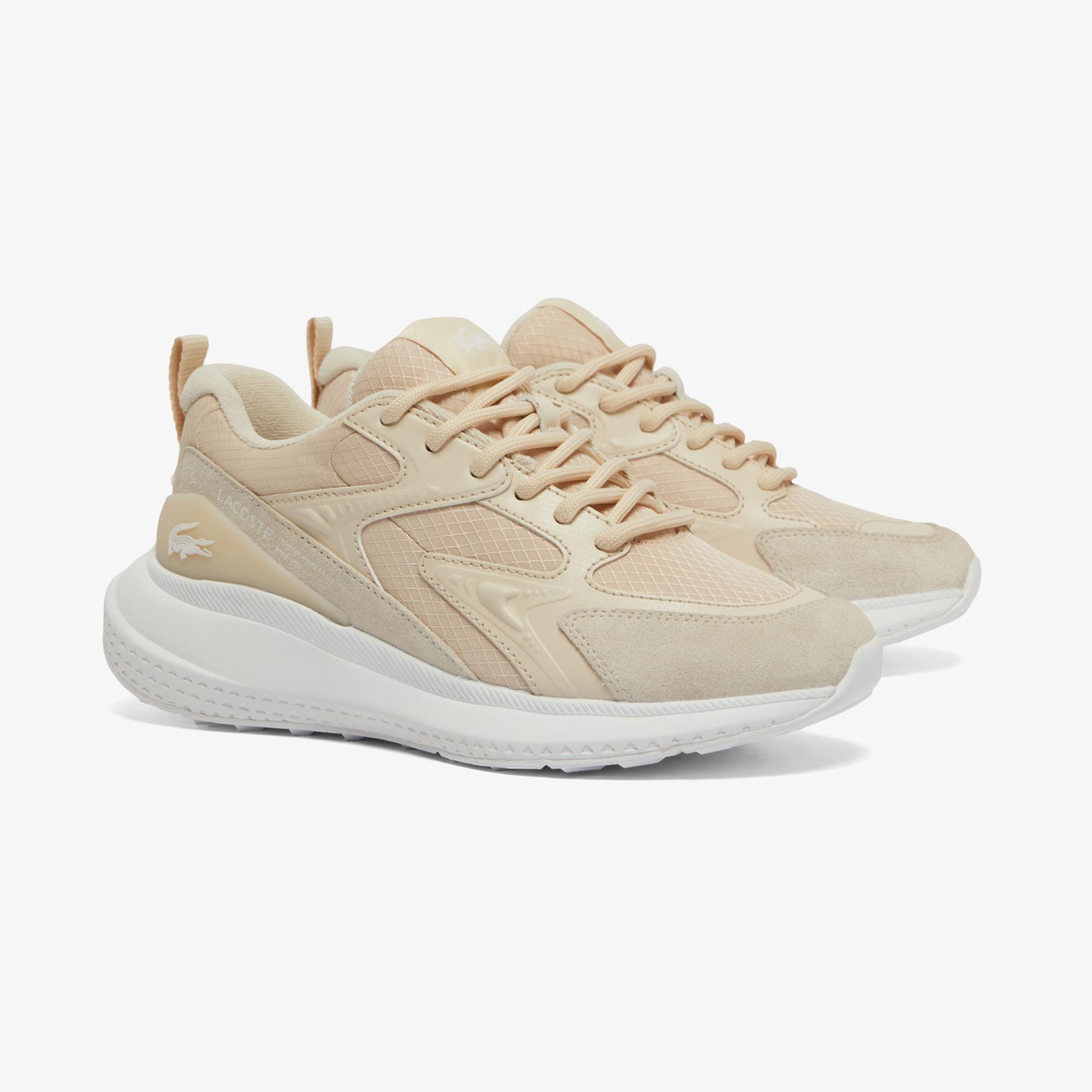 Lacoste L003 Evo Kadın Bej Sneaker