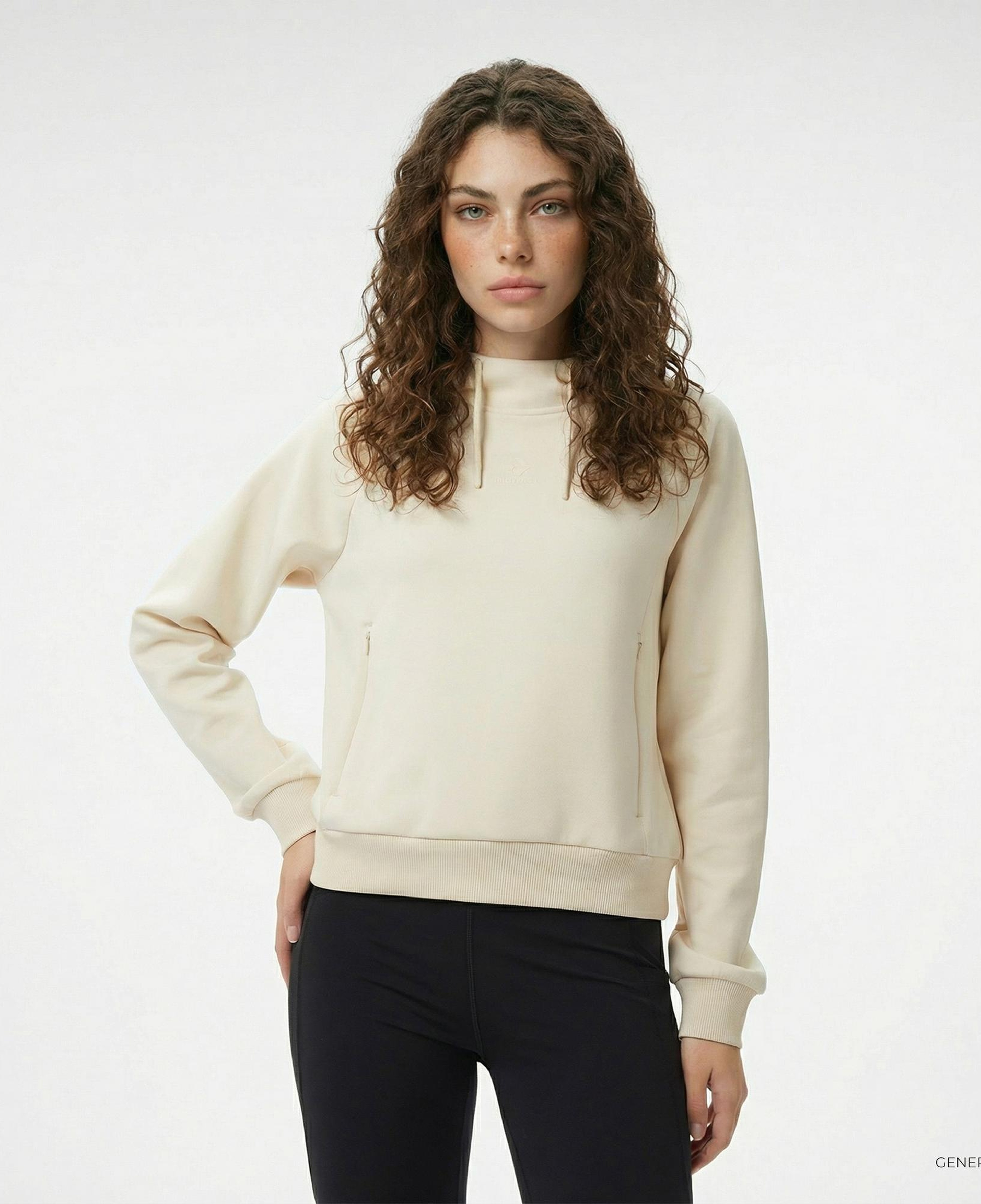 Converse Kadın Krem Sweatshirt