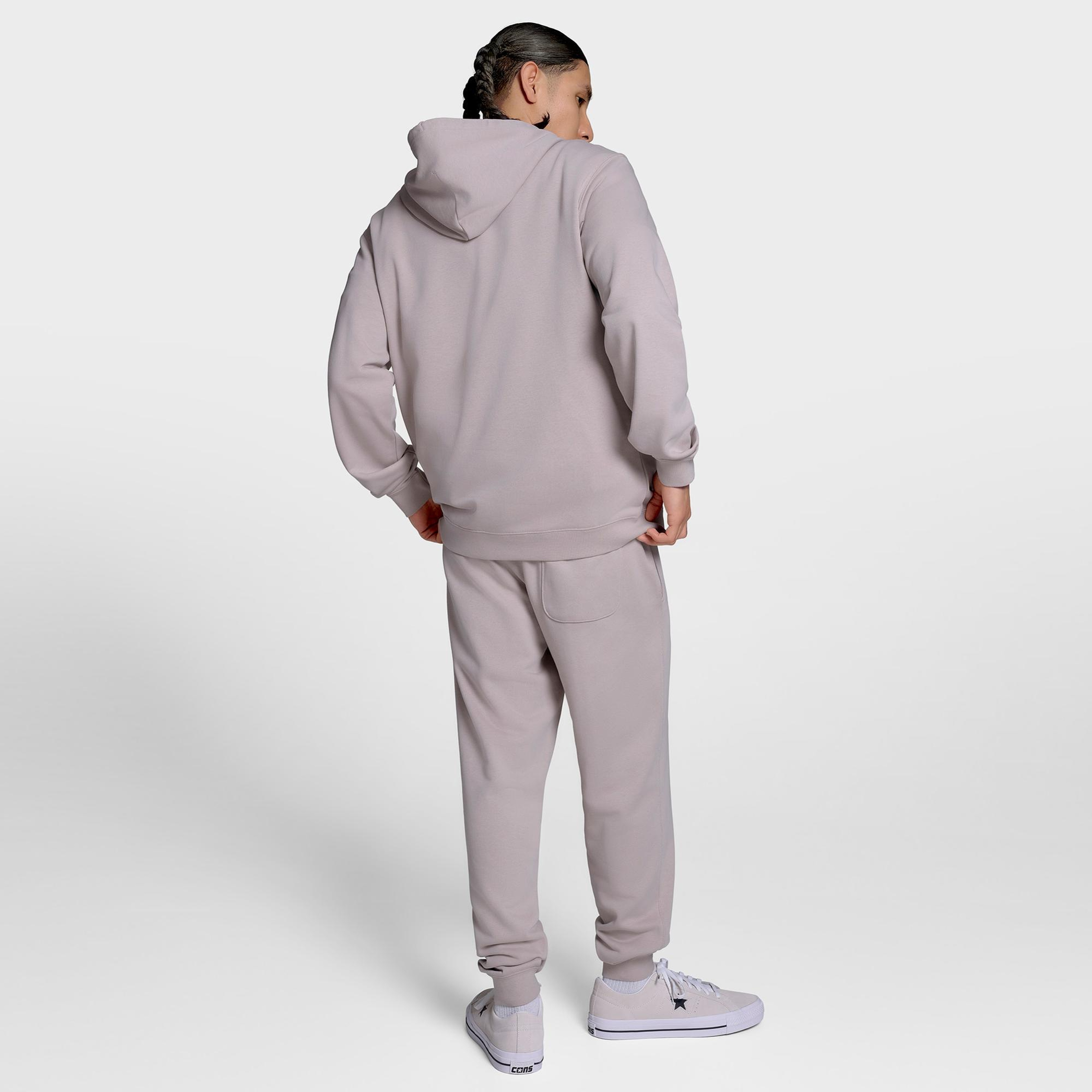 Converse Unisex Gri Sweatshirt