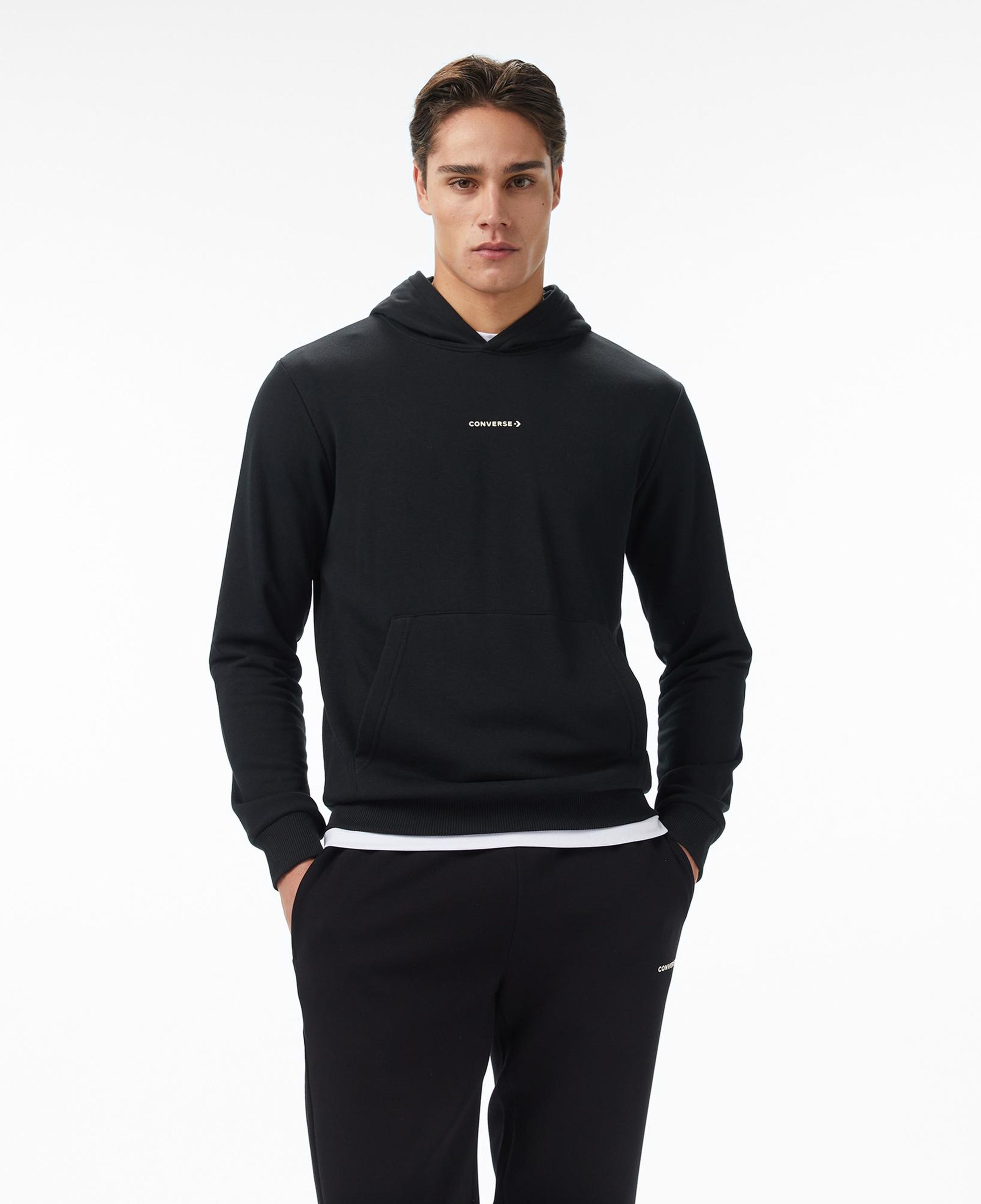 Converse Erkek Siyah Sweatshirt