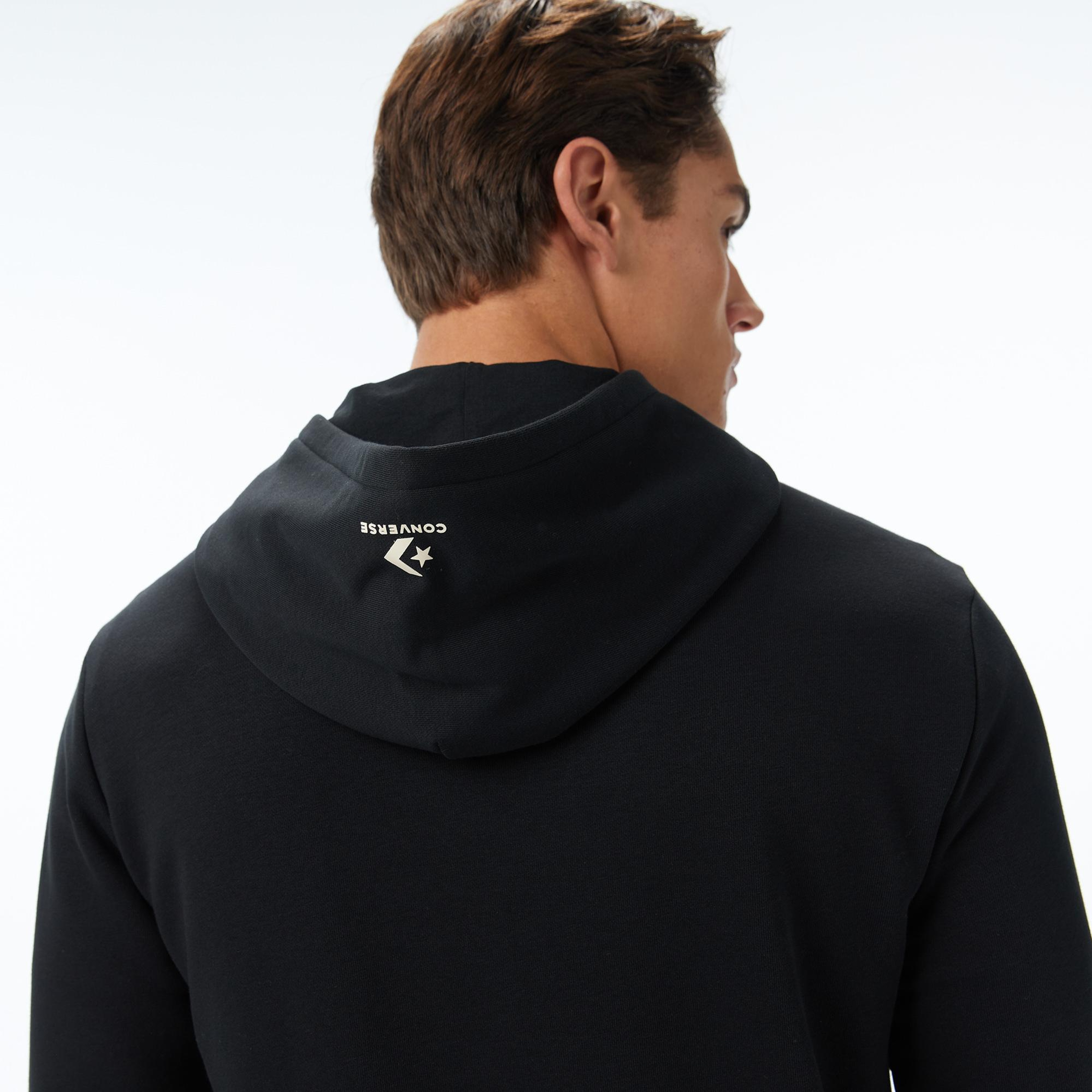 Converse Erkek Siyah Sweatshirt