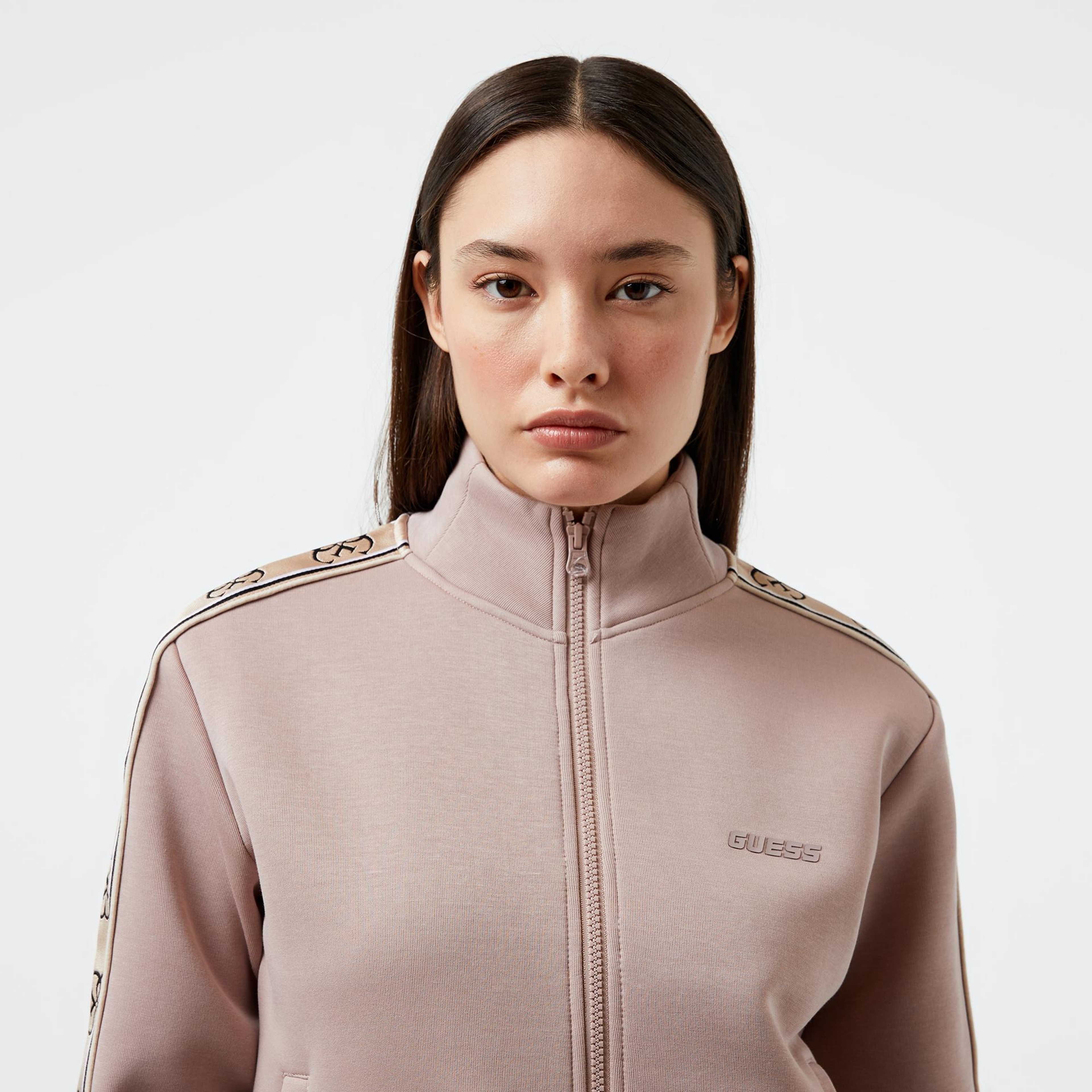 Guess Britney Kadın Pembe Sweatshirt