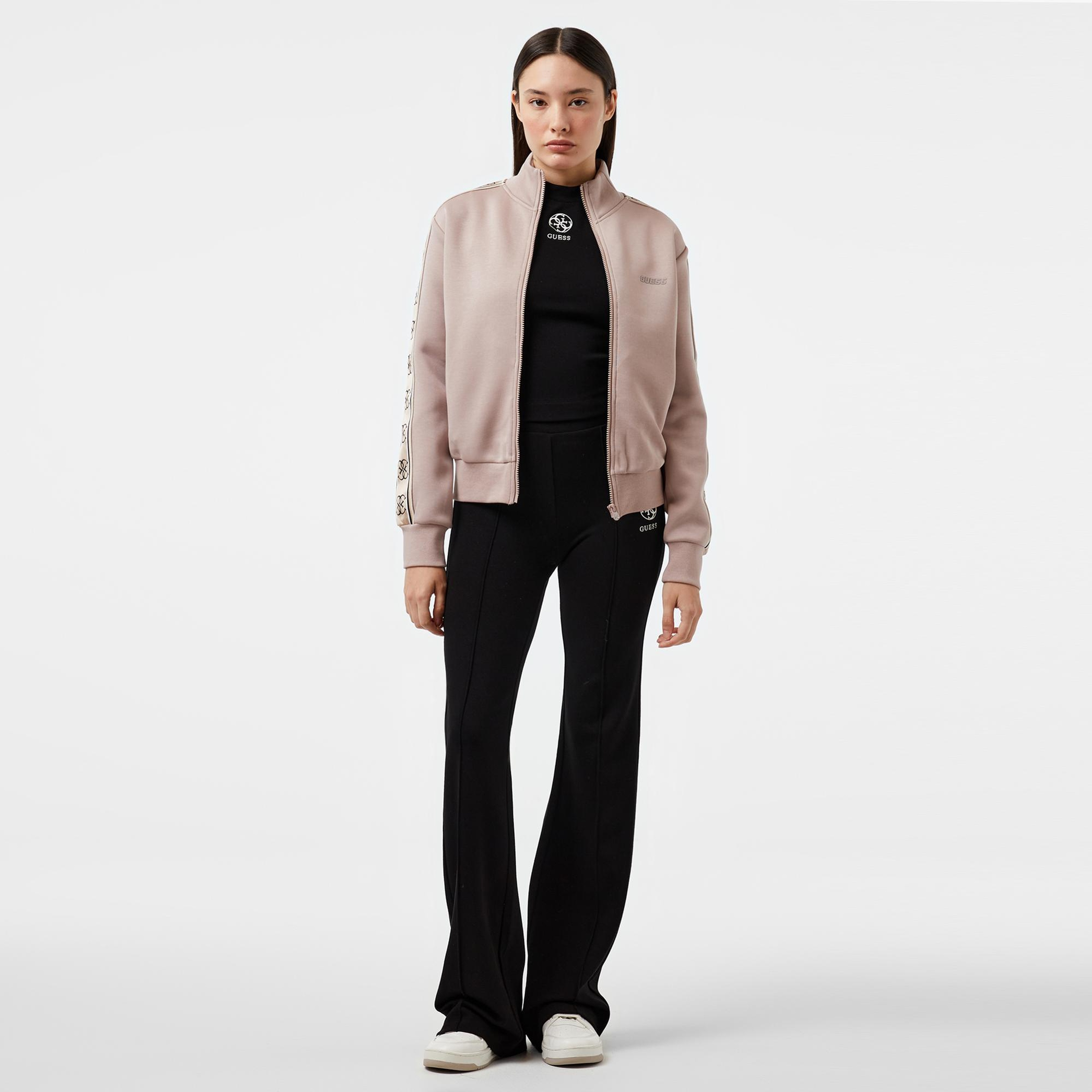 Guess Britney Kadın Pembe Sweatshirt