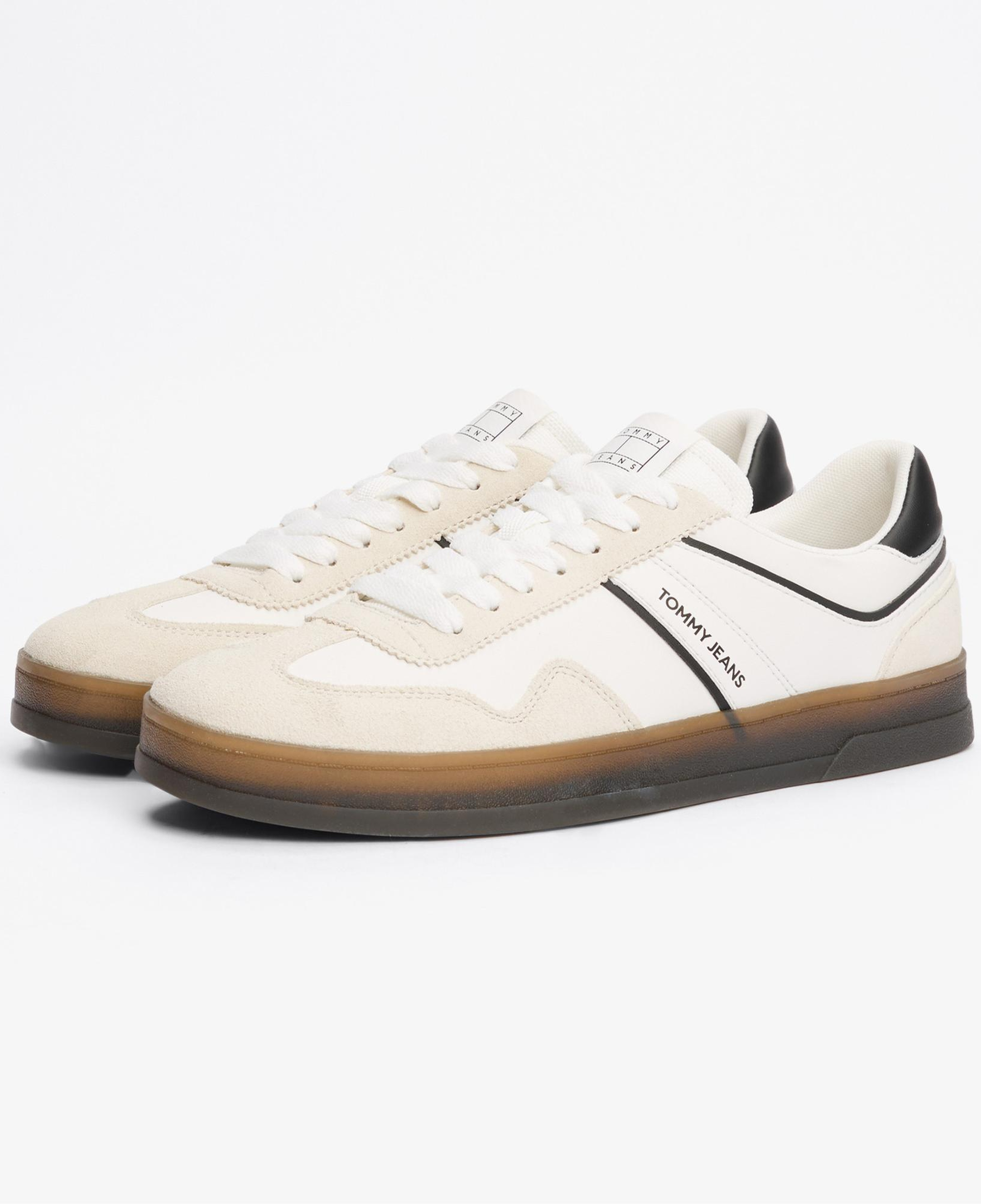 Tommy Hilfiger The Greenwich Leather Erkek Beyaz Sneaker