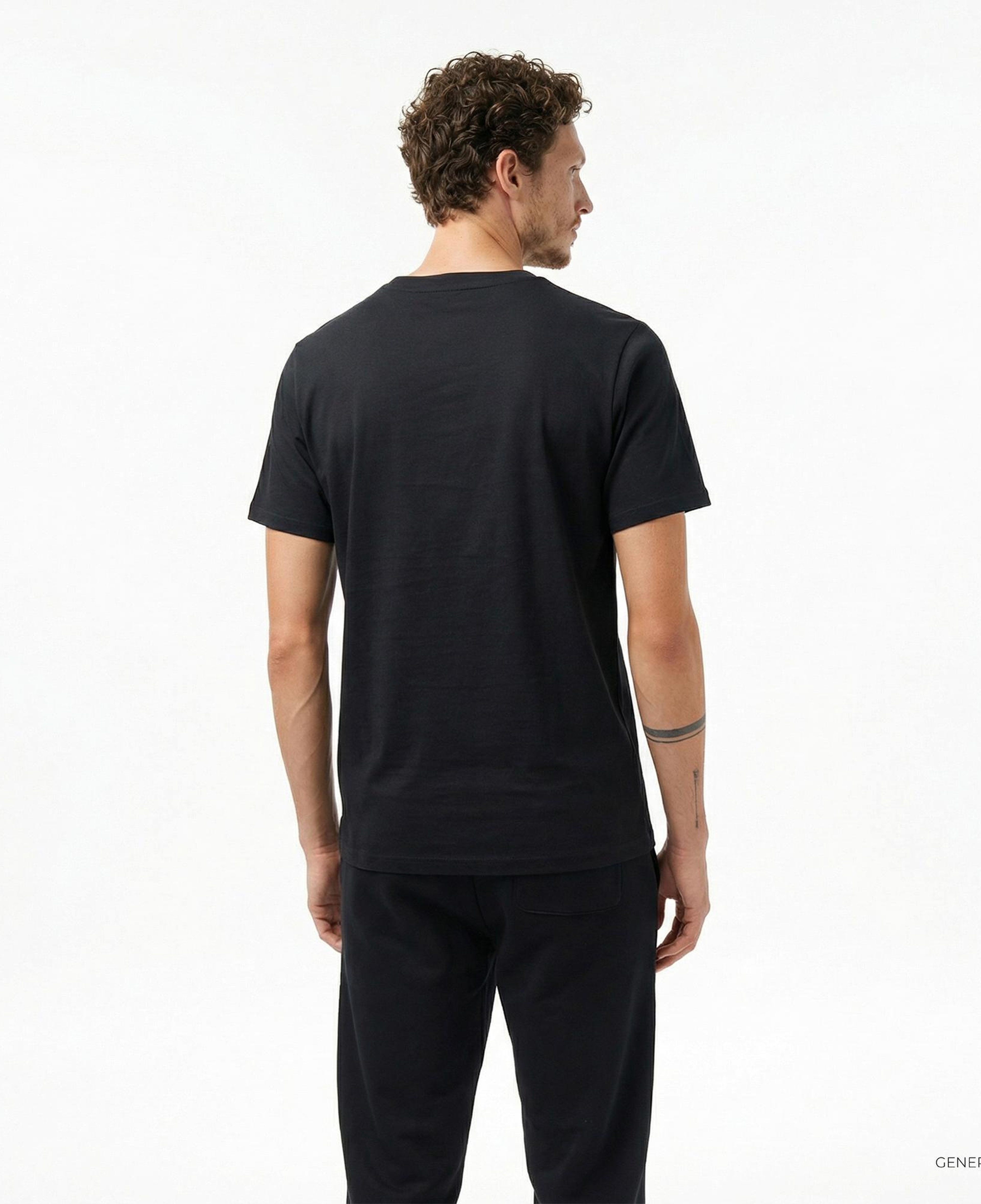 Converse Erkek Siyah T-Shirt